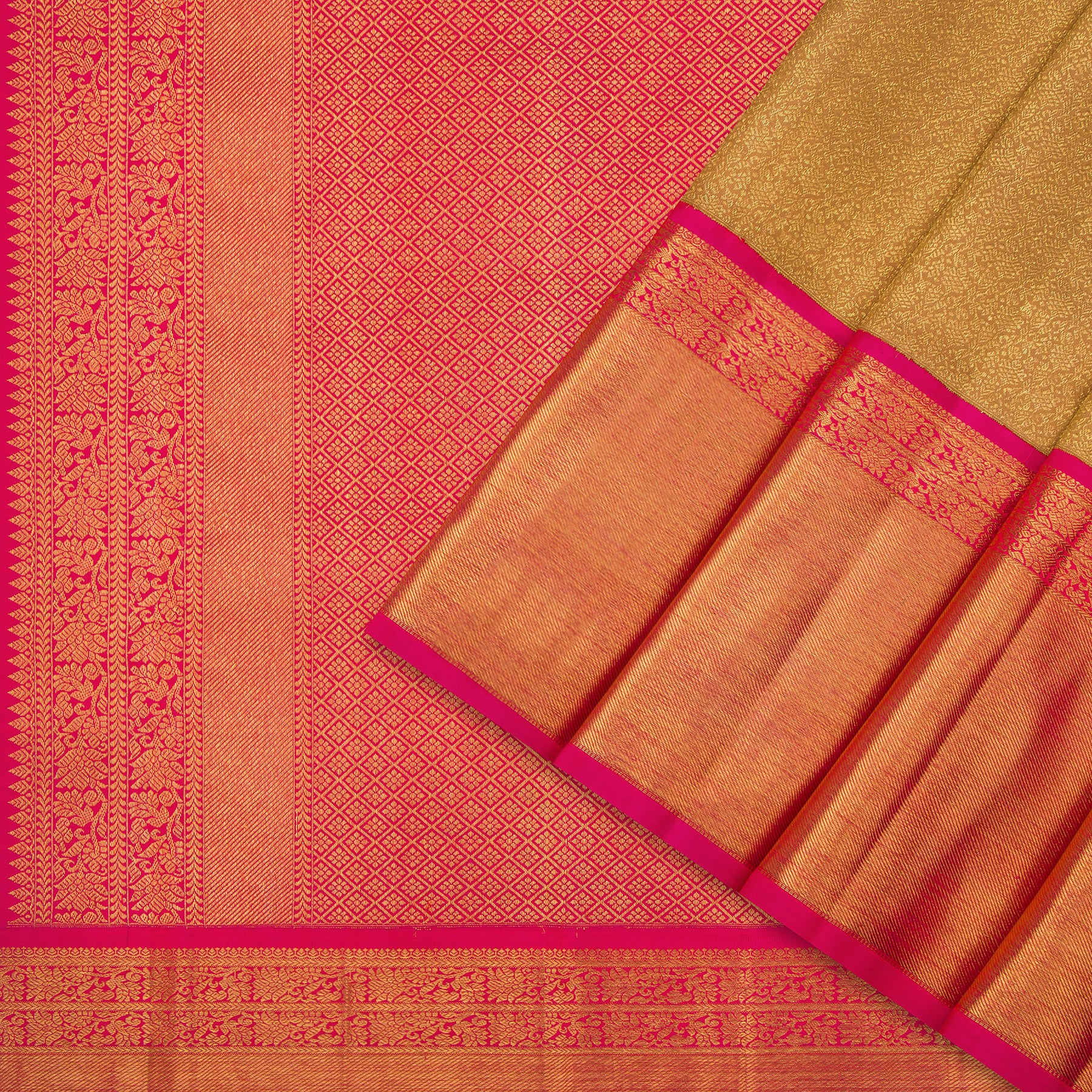 Kanakavalli Kanjivaram Silk Sari 22-110-HS001-01782 - Cover View