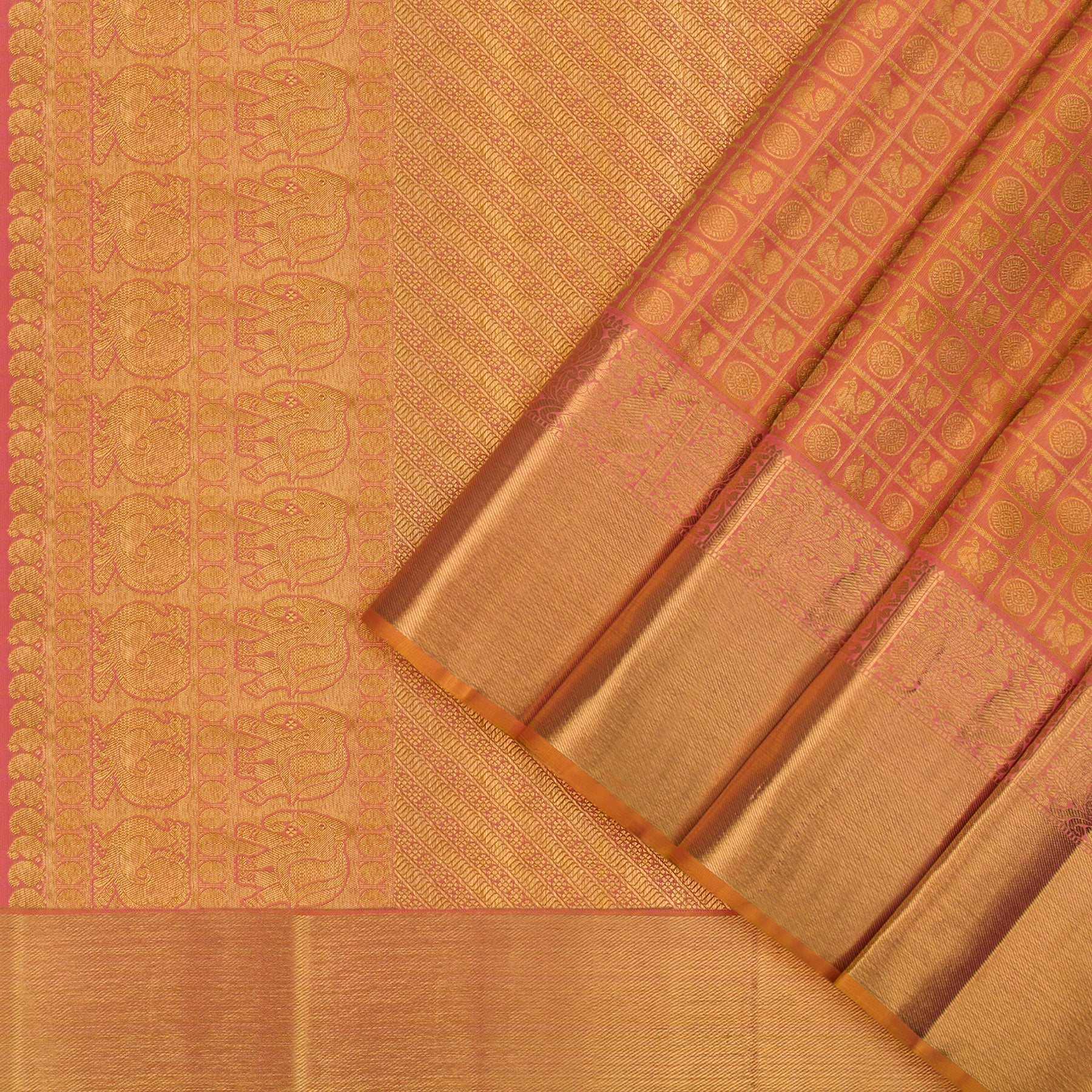 Kanakavalli Kanjivaram Silk Sari 22-110-HS001-02642 - Cover View