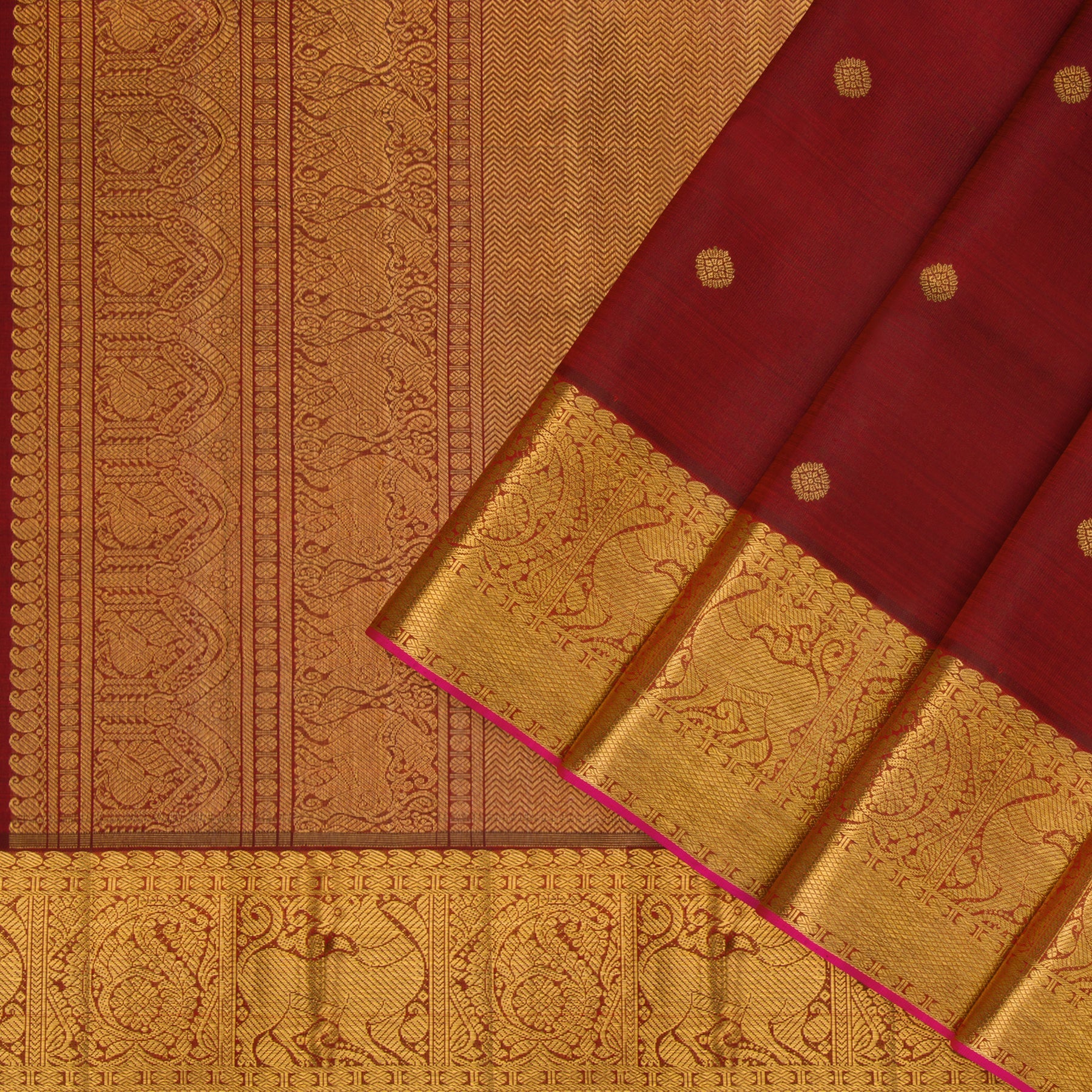 Kanakavalli Kanjivaram Silk Sari 22-110-HS001-02707 - Cover View