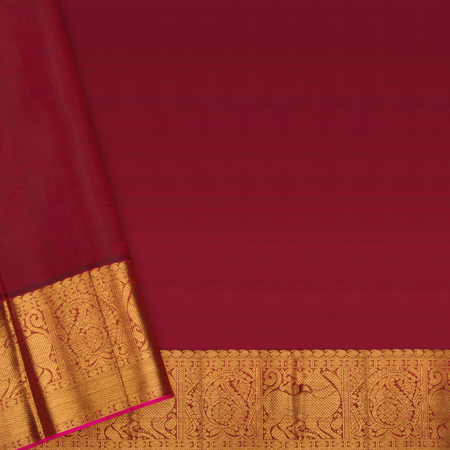 Kanakavalli Kanjivaram Silk Sari 22-110-HS001-02707 - Blouse View