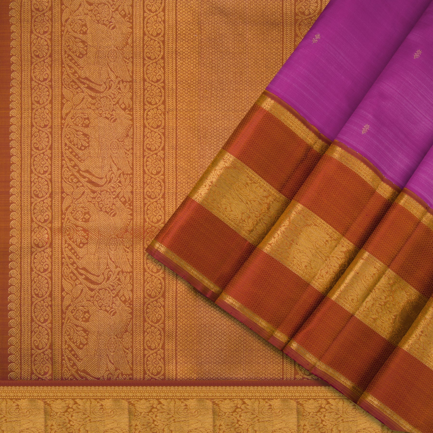Kanakavalli Kanjivaram Silk Sari 22-110-HS001-02714 - Cover View