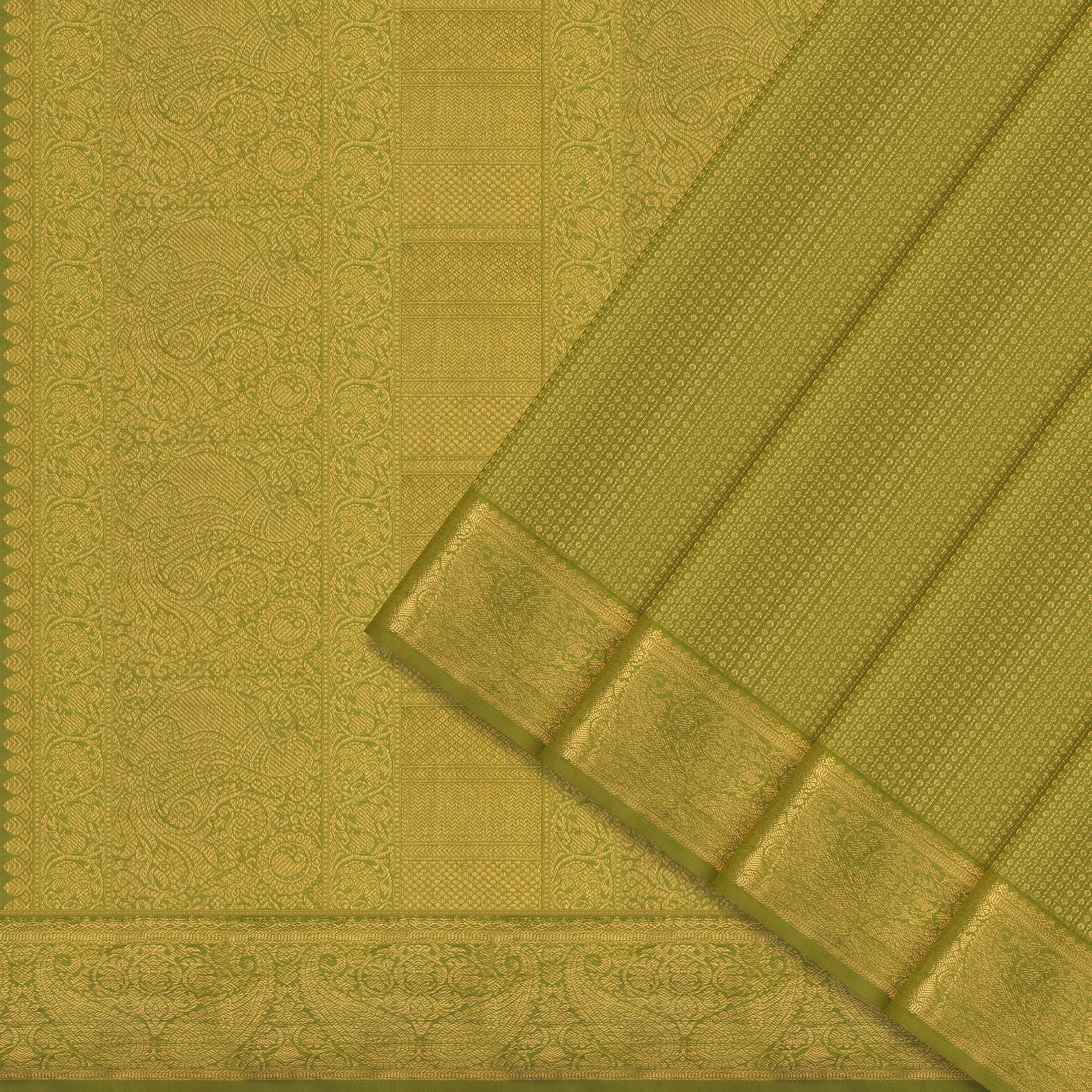 Kanakavalli Kanjivaram Silk Sari 22-110-HS001-02720 - Cover View