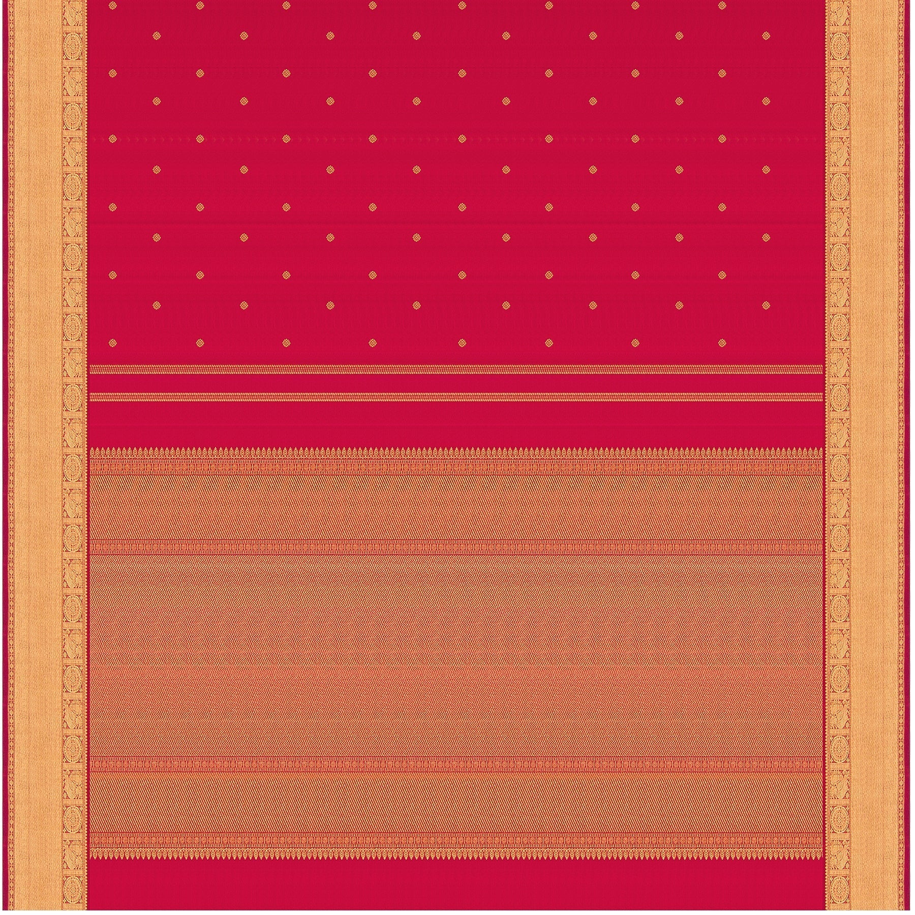 Kanakavalli Kanjivaram Silk Sari 22-110-HS001-02726 - Full View