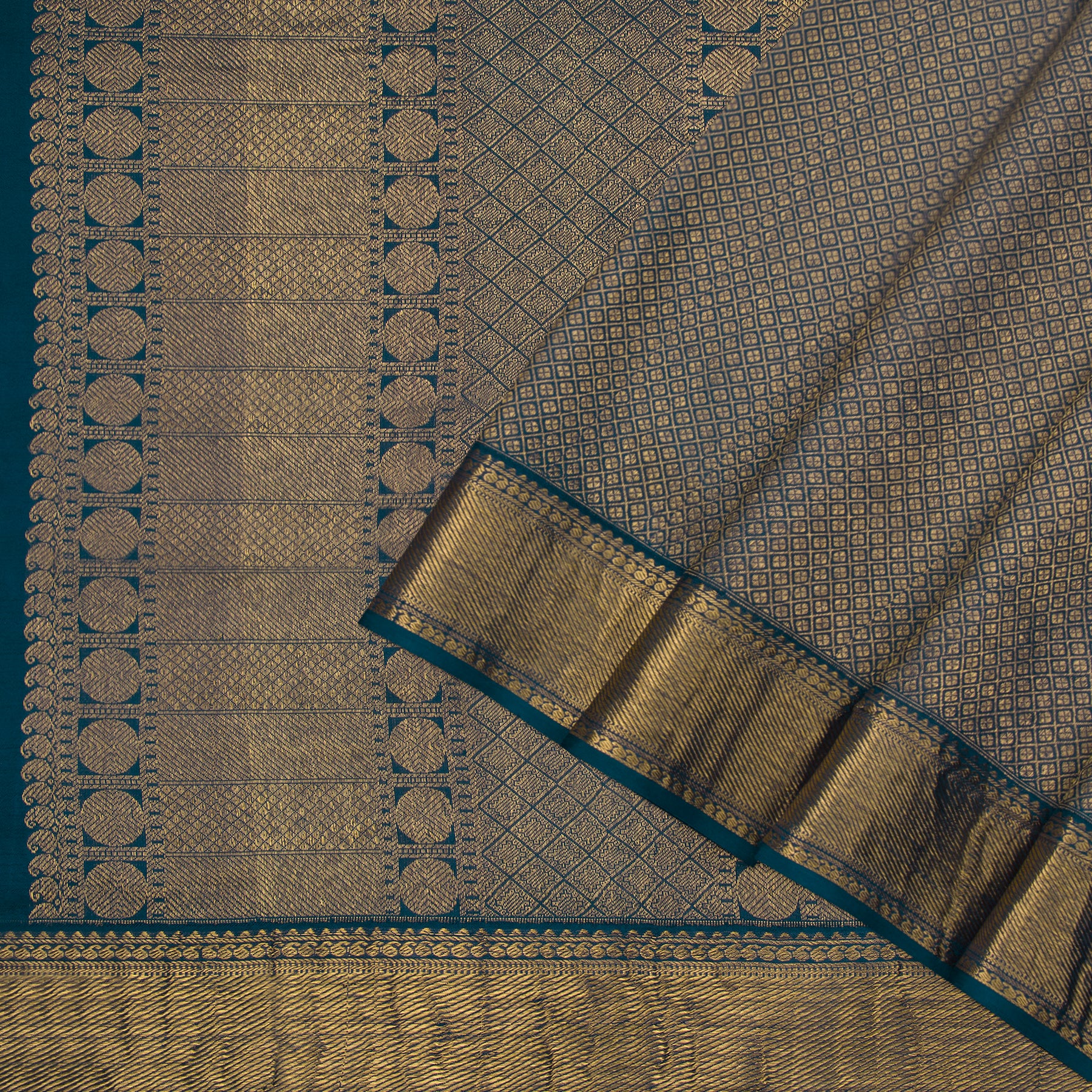 Kanakavalli Kanjivaram Silk Sari 22-110-HS001-03763 - Cover View