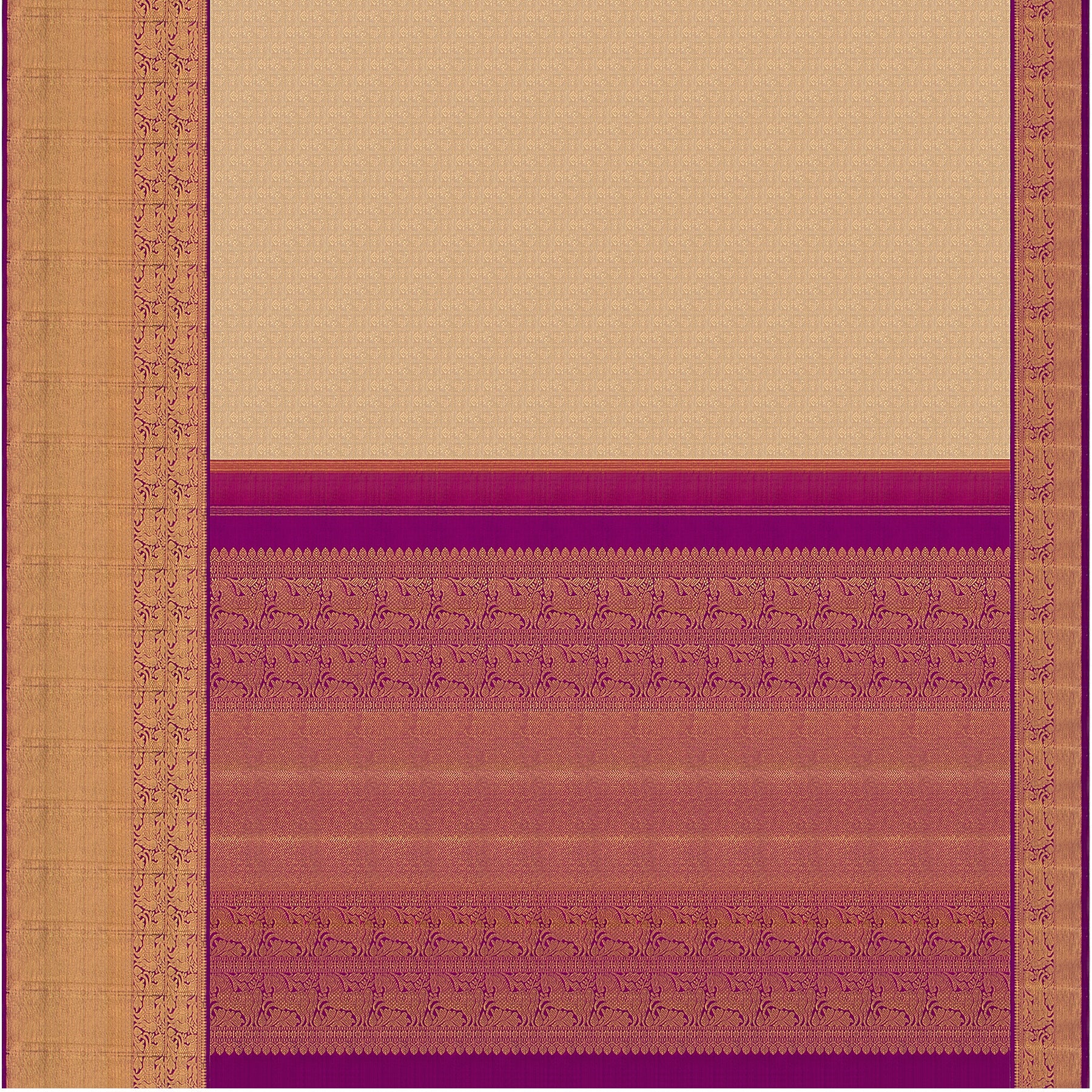 Kanakavalli Kanjivaram Silk Sari 22-110-HS001-03766 - Full View