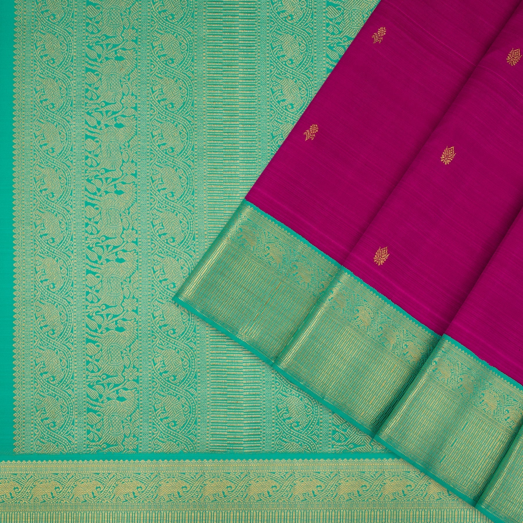 Kanakavalli Kanjivaram Silk Sari 22-110-HS001-03782 - Cover View