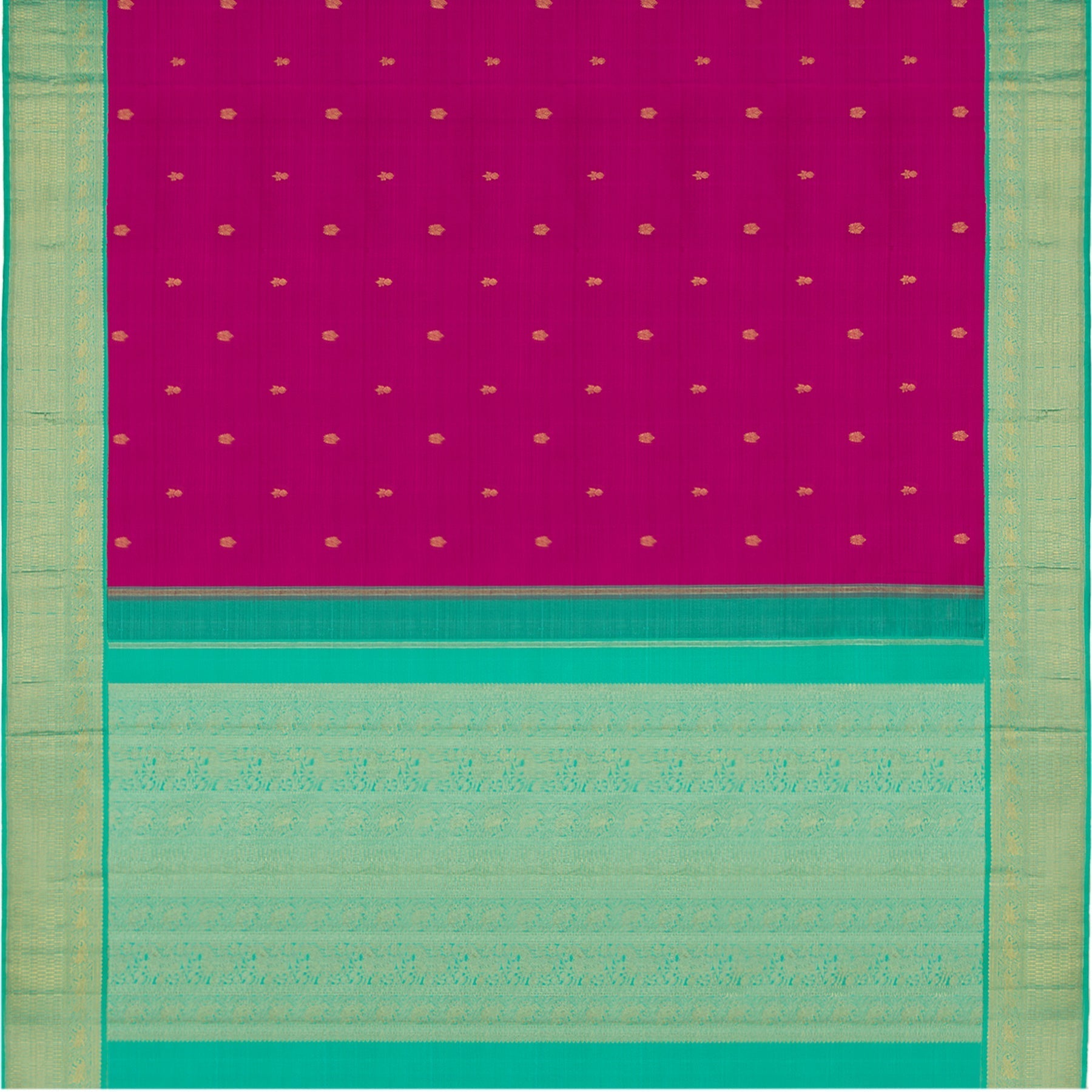 Kanakavalli Kanjivaram Silk Sari 22-110-HS001-03782 - Full View