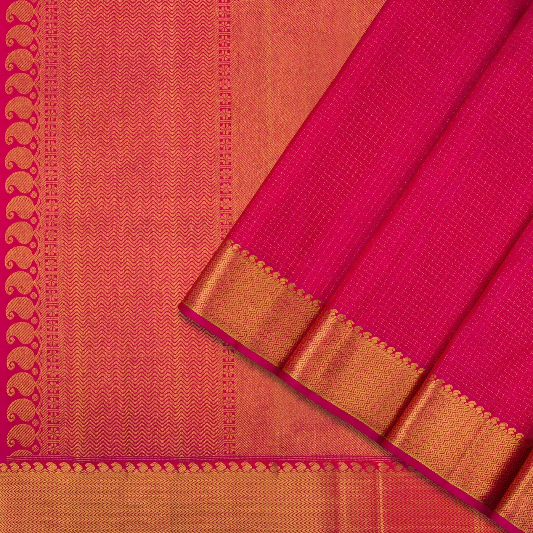 Kanakavalli Kanjivaram Silk Sari 22-110-HS001-04133 - Cover View