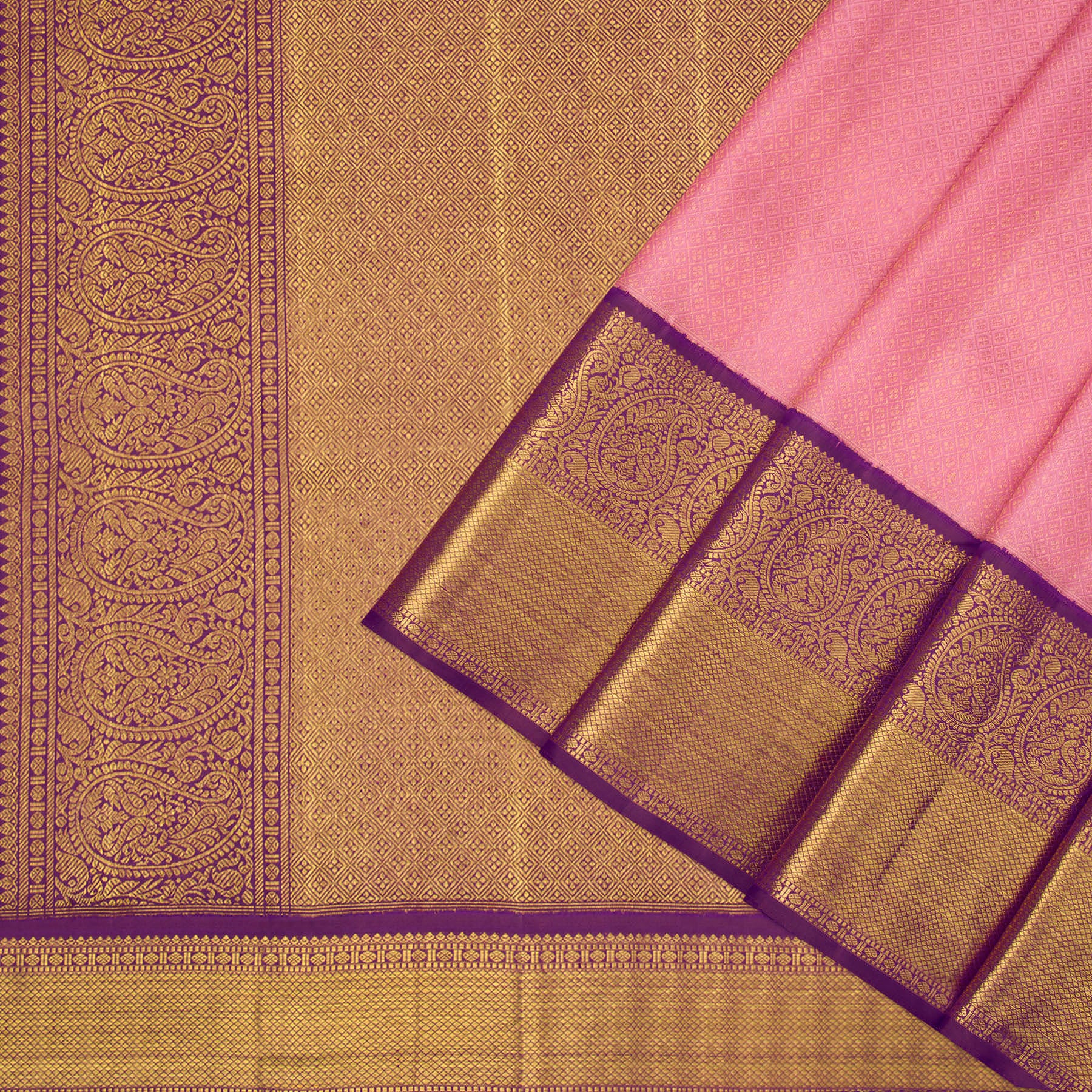 Kanakavalli Kanjivaram Silk Sari 22-110-HS001-04859 - Cover View