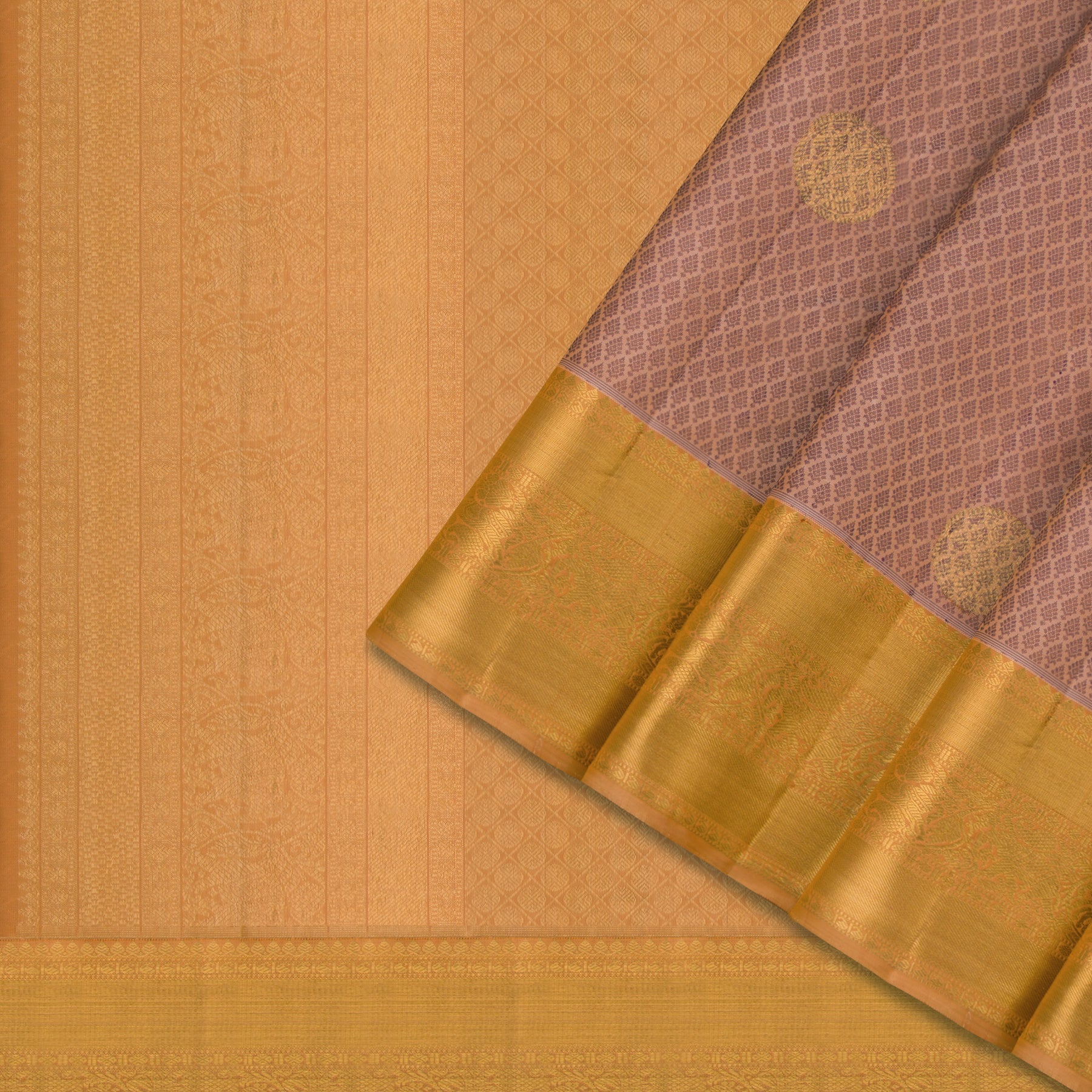 Kanakavalli Kanjivaram Silk Sari 22-110-HS001-04887 - Cover View