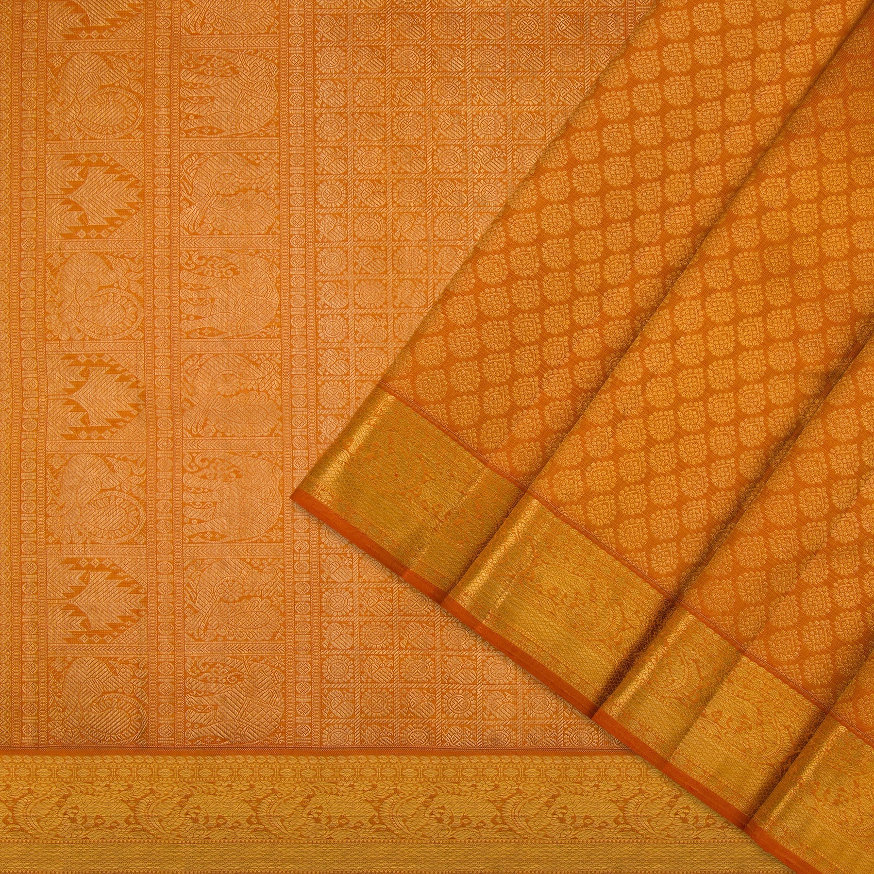 Kanakavalli Kanjivaram Silk Sari 22-110-HS001-04919 - Cover View