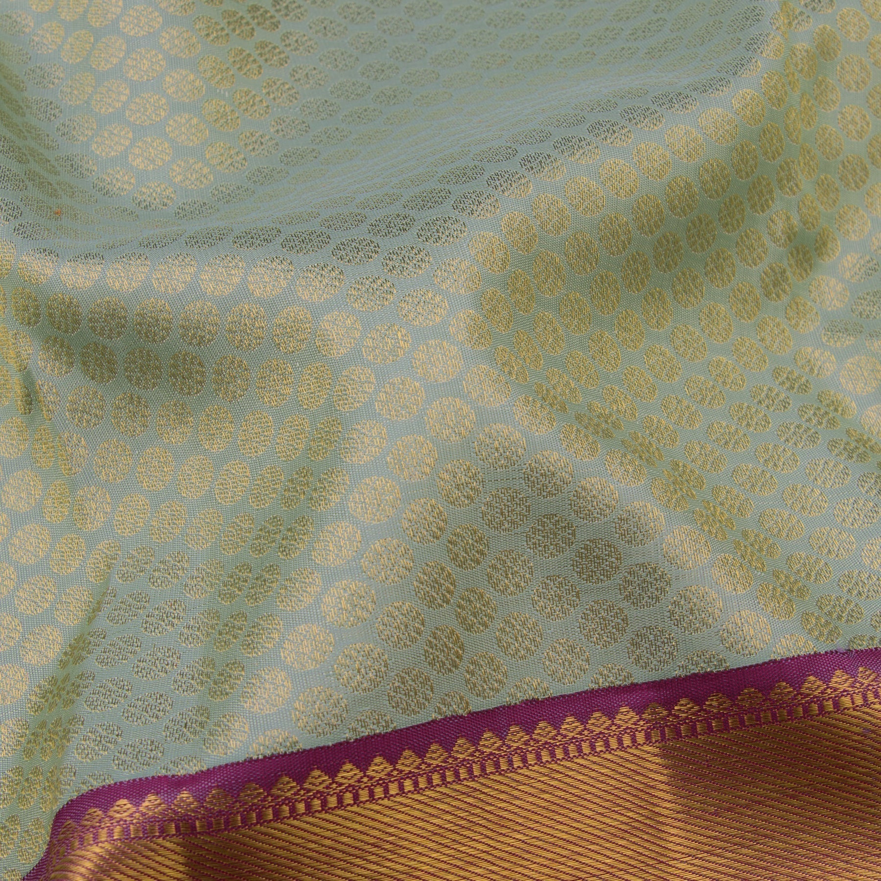 Kanakavalli Kanjivaram Silk Sari 22-110-HS001-07508 - Fabric View