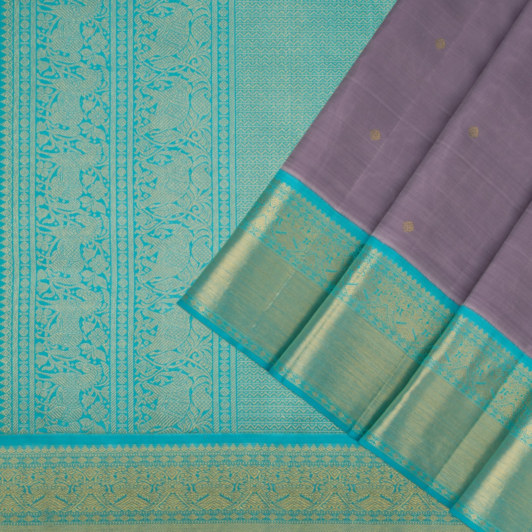 Kanakavalli Kanjivaram Silk Sari 22-110-HS001-07529 - Cover View