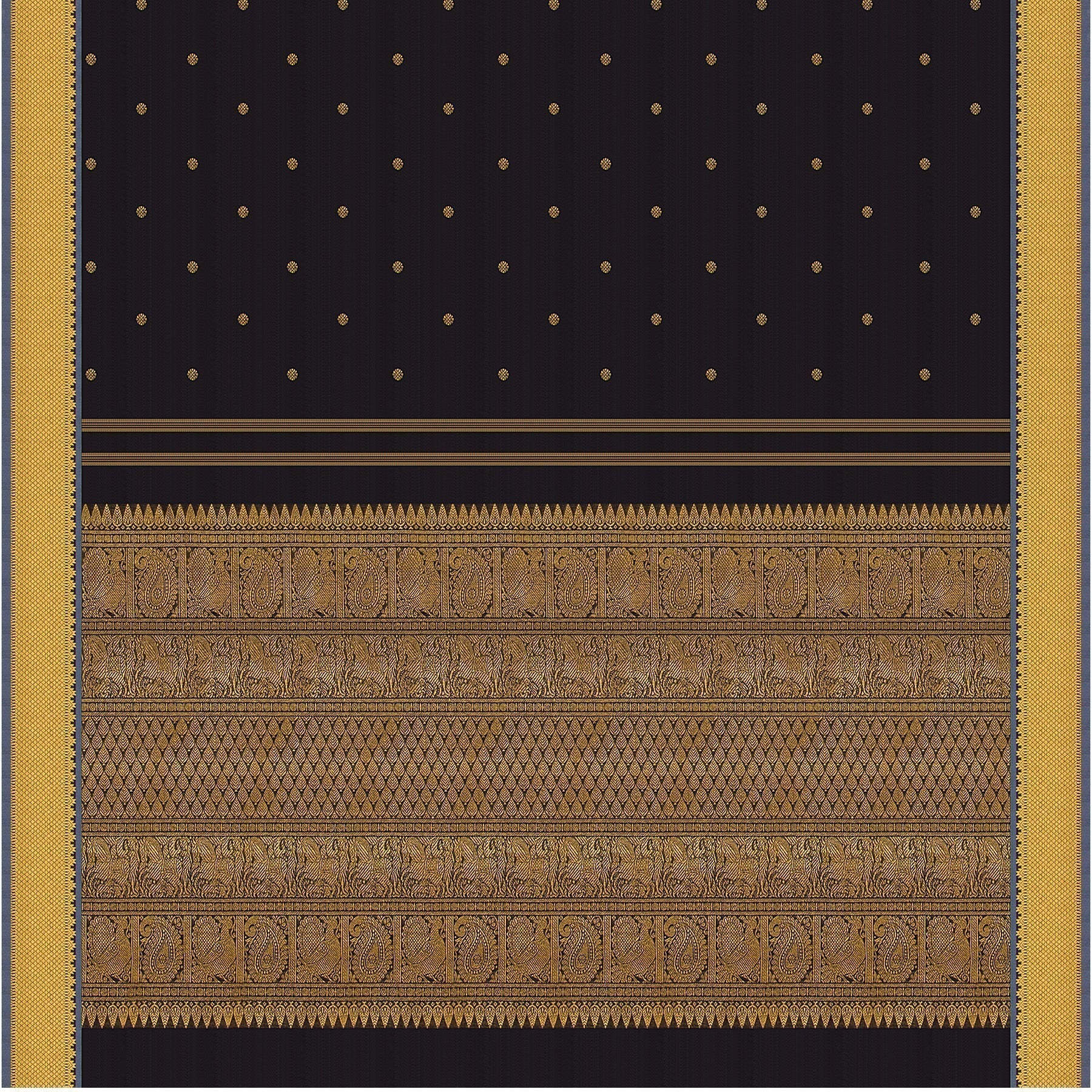 Kanakavalli Kanjivaram Silk Sari 22-110-HS001-07548 - Full View