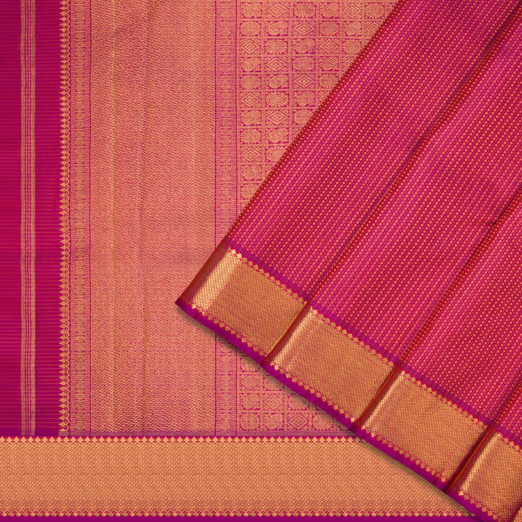 Kanakavalli Kanjivaram Silk Sari 22-110-HS001-07592 - Cover View