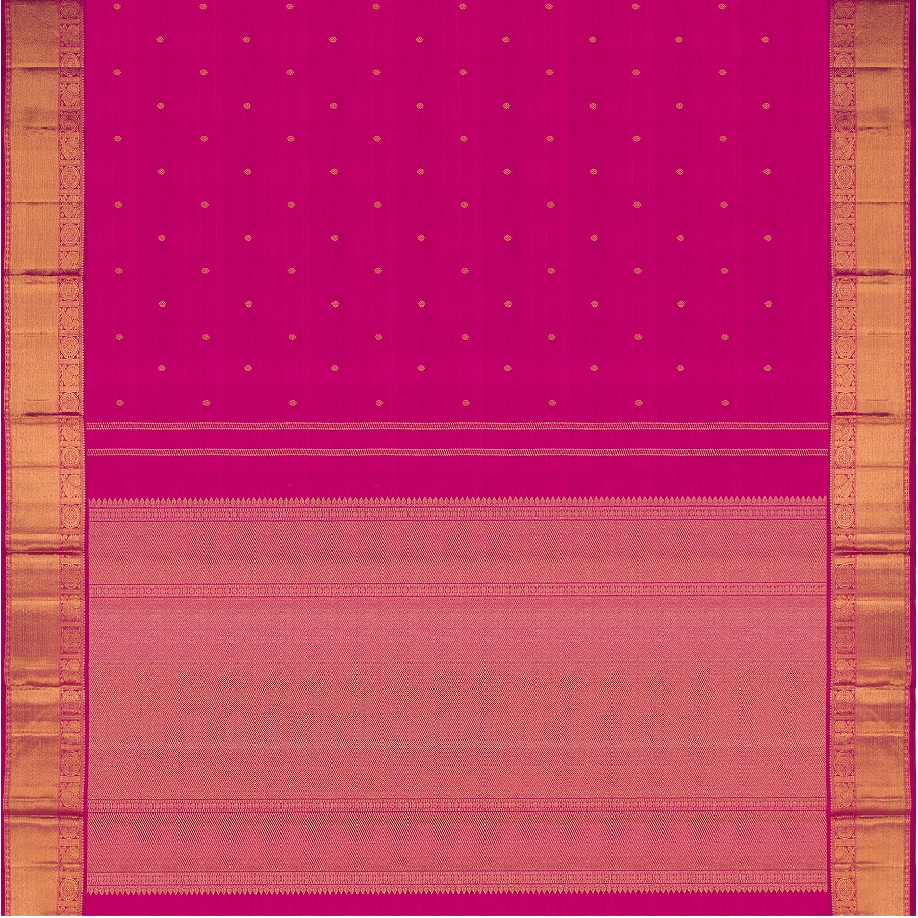 Kanakavalli Kanjivaram Silk Sari 22-110-HS001-08493 - Full View