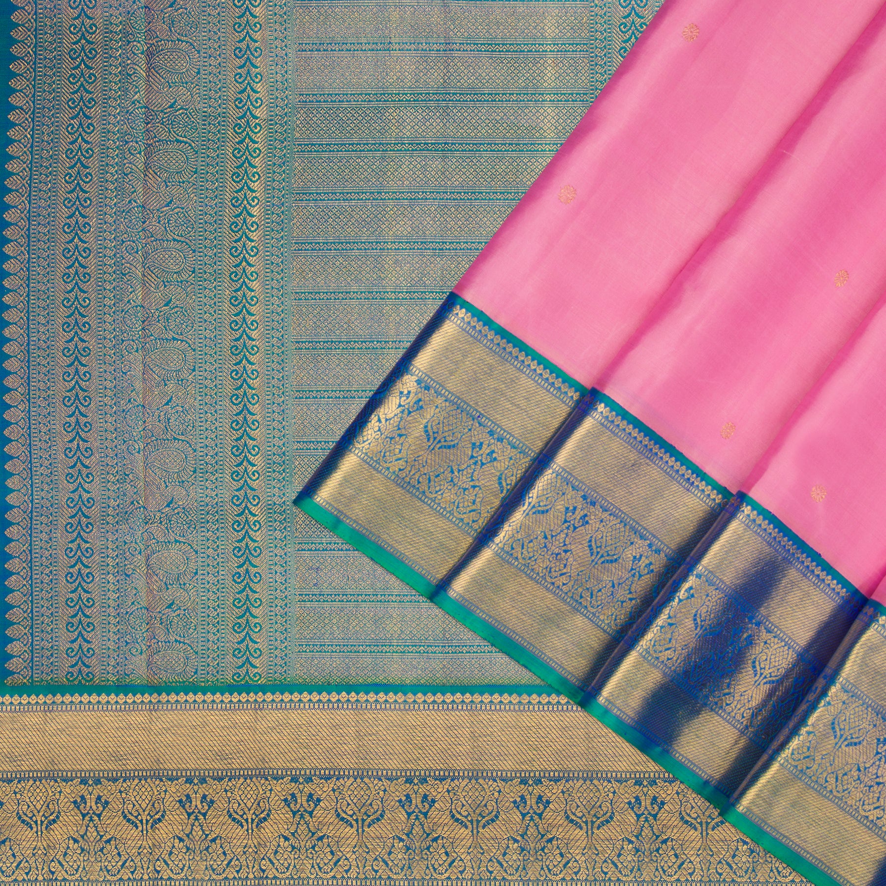 Kanakavalli Kanjivaram Silk Sari 22-110-HS001-08511 - Cover View