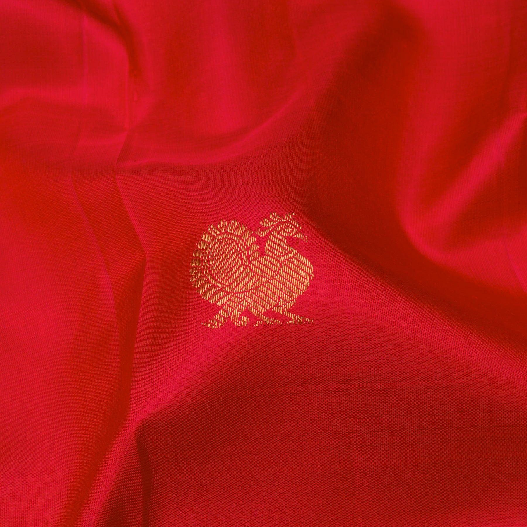 Kanakavalli Kanjivaram Silk Sari 22-110-HS001-08542 - Fabric View