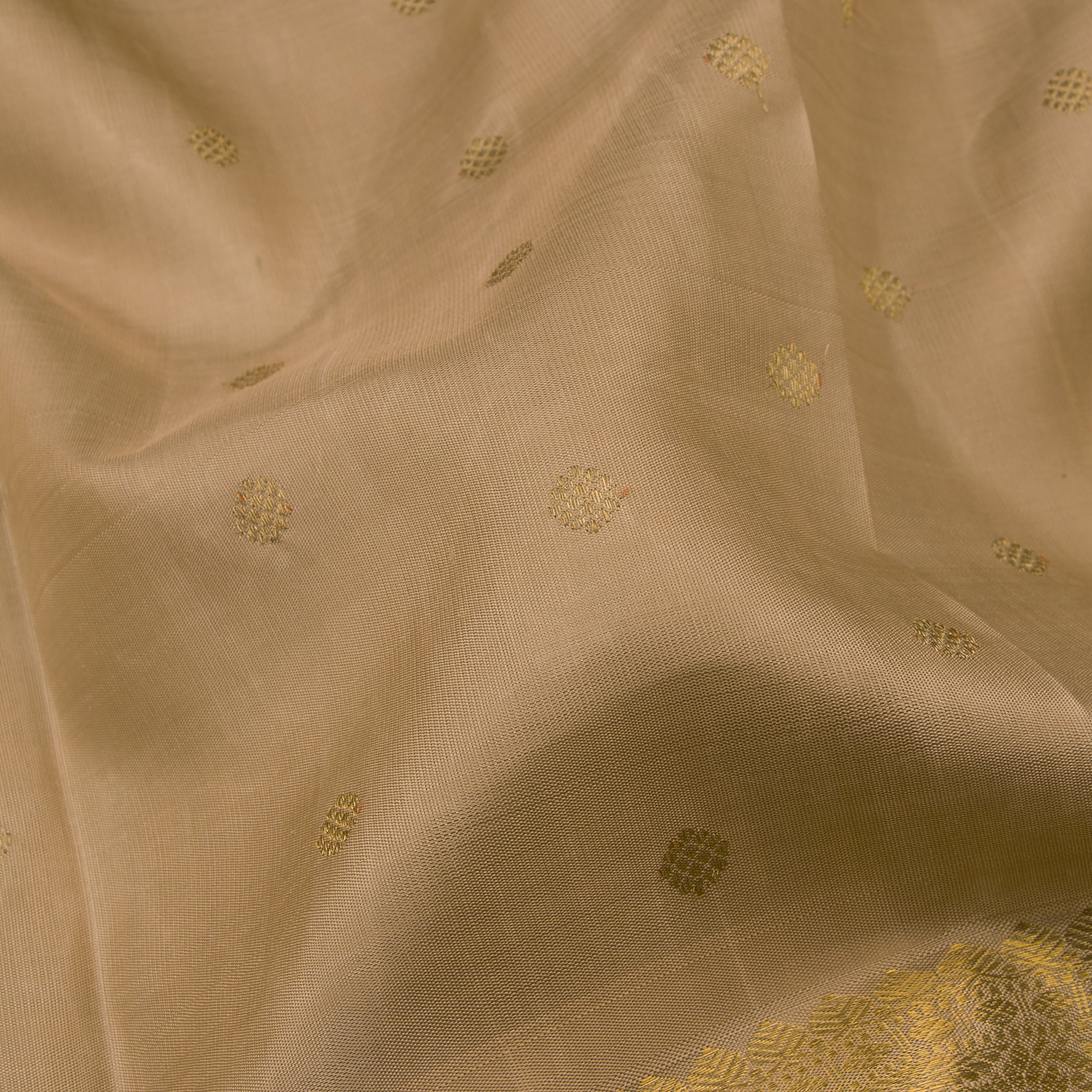 Kanakavalli Kanjivaram Silk Sari 22-110-HS001-08544 - Fabric View