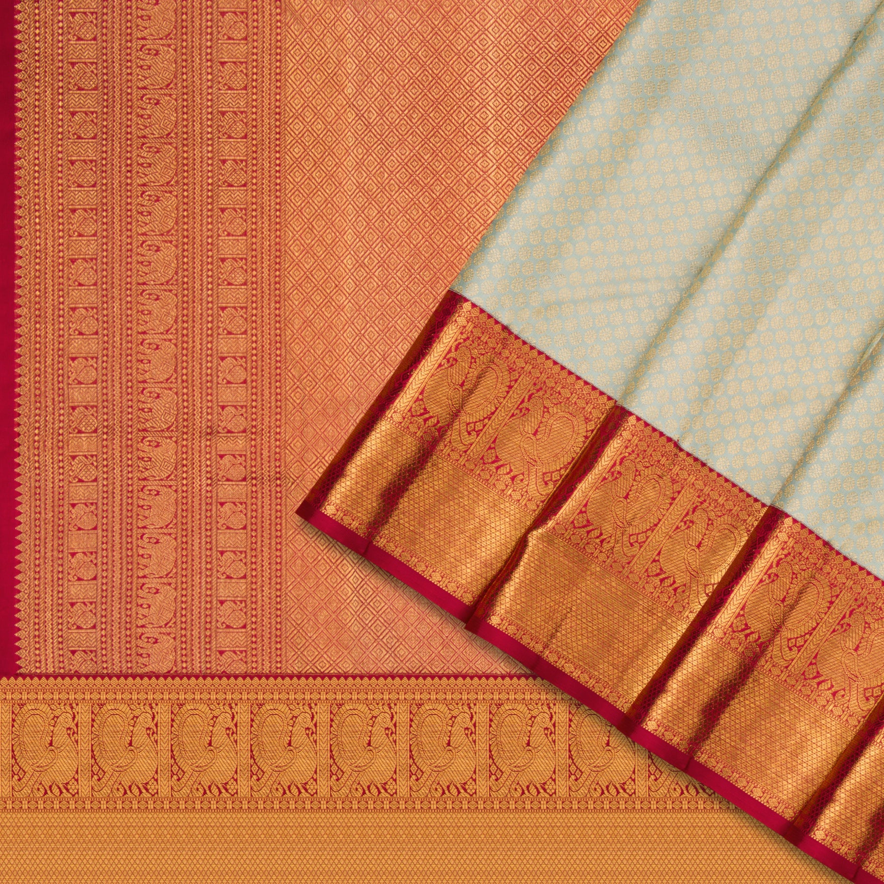 Kanakavalli Kanjivaram Silk Sari 22-110-HS001-08569 - Cover View