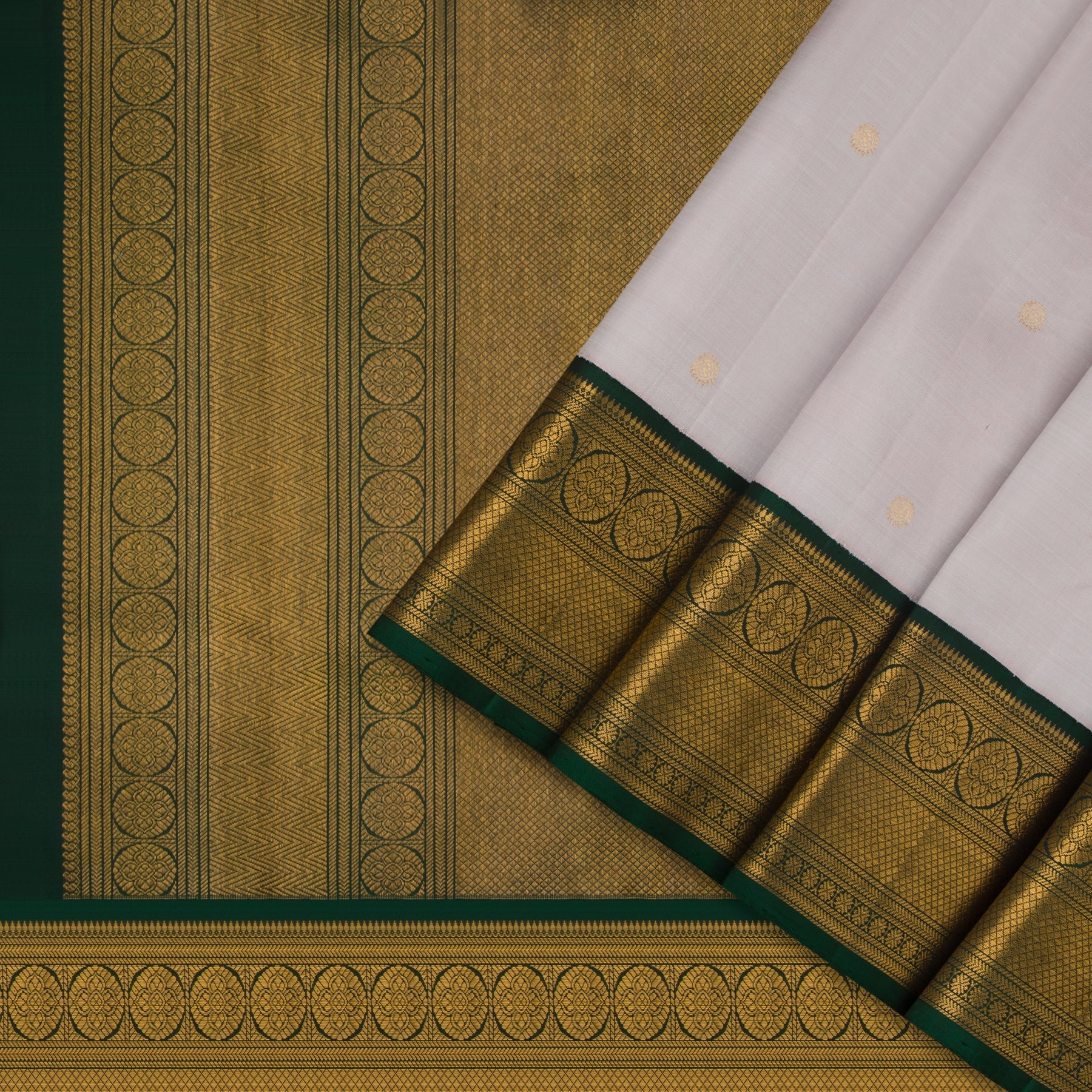 Kanakavalli Kanjivaram Silk Sari 22-110-HS001-08579 - Cover View