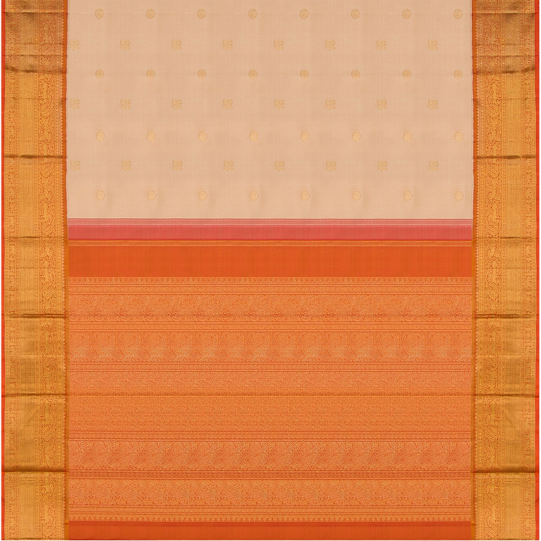 Kanakavalli Kanjivaram Silk Sari 22-110-HS001-08914 - Full View