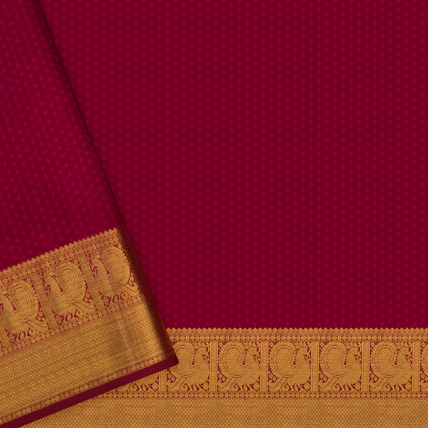 Kanakavalli Kanjivaram Silk Sari 22-110-HS001-08978 - Blouse View