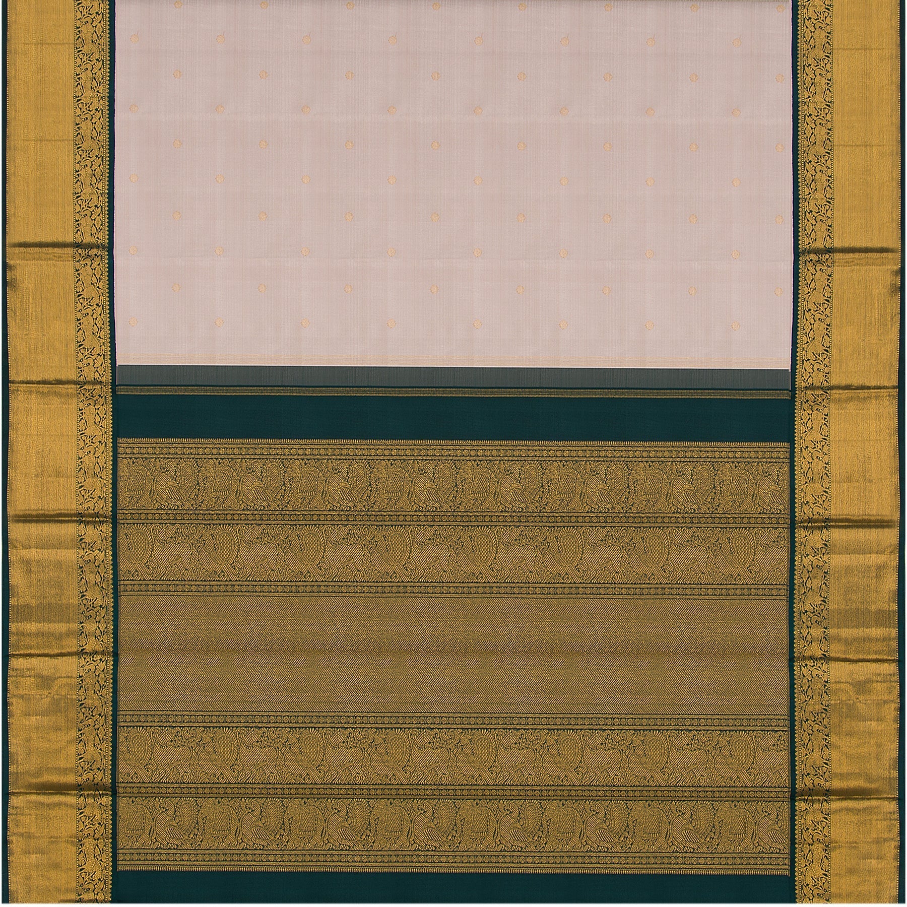 Kanakavalli Kanjivaram Silk Sari 22-110-HS001-09429 - Full View