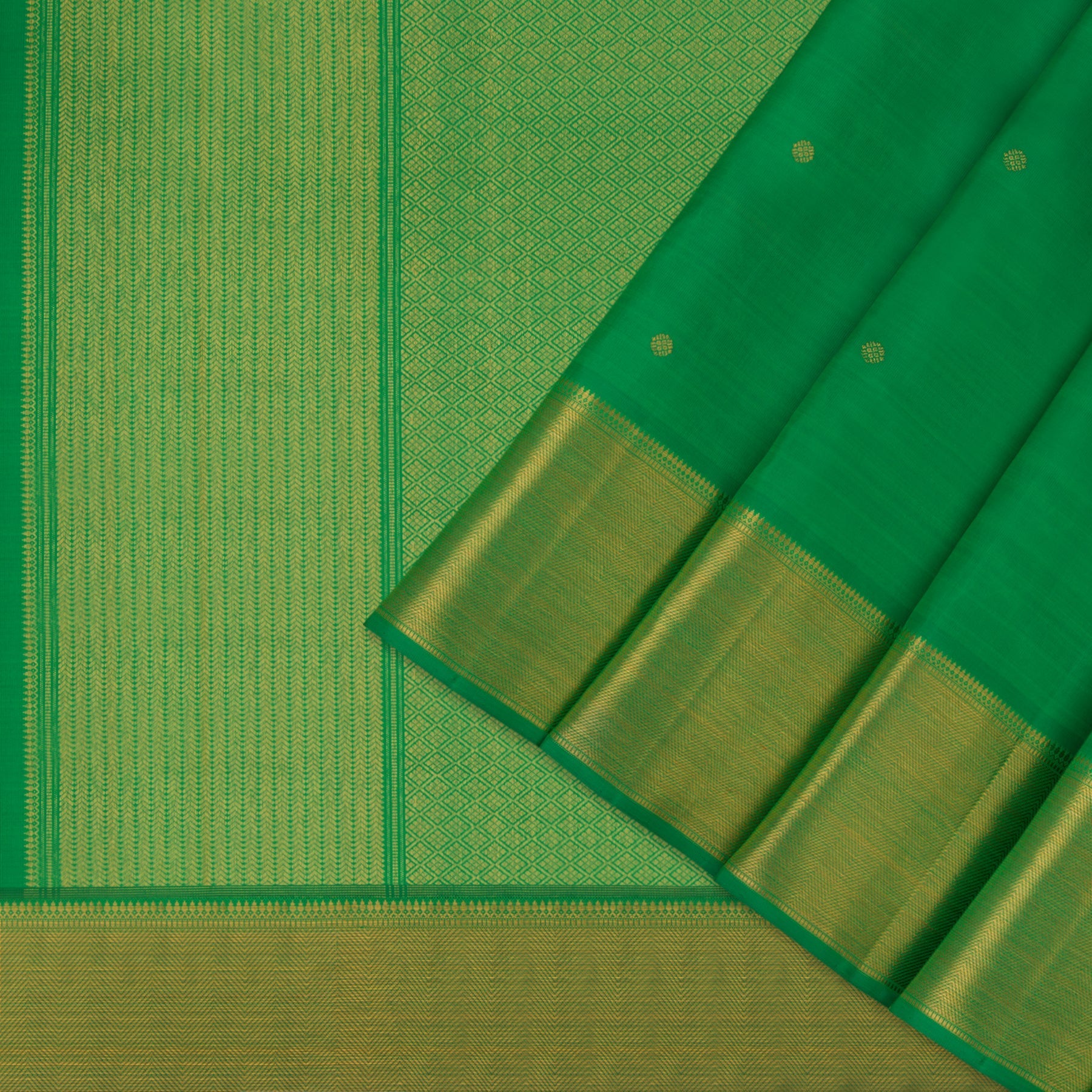 Kanakavalli Kanjivaram Silk Sari 22-110-HS001-09436 - Cover View