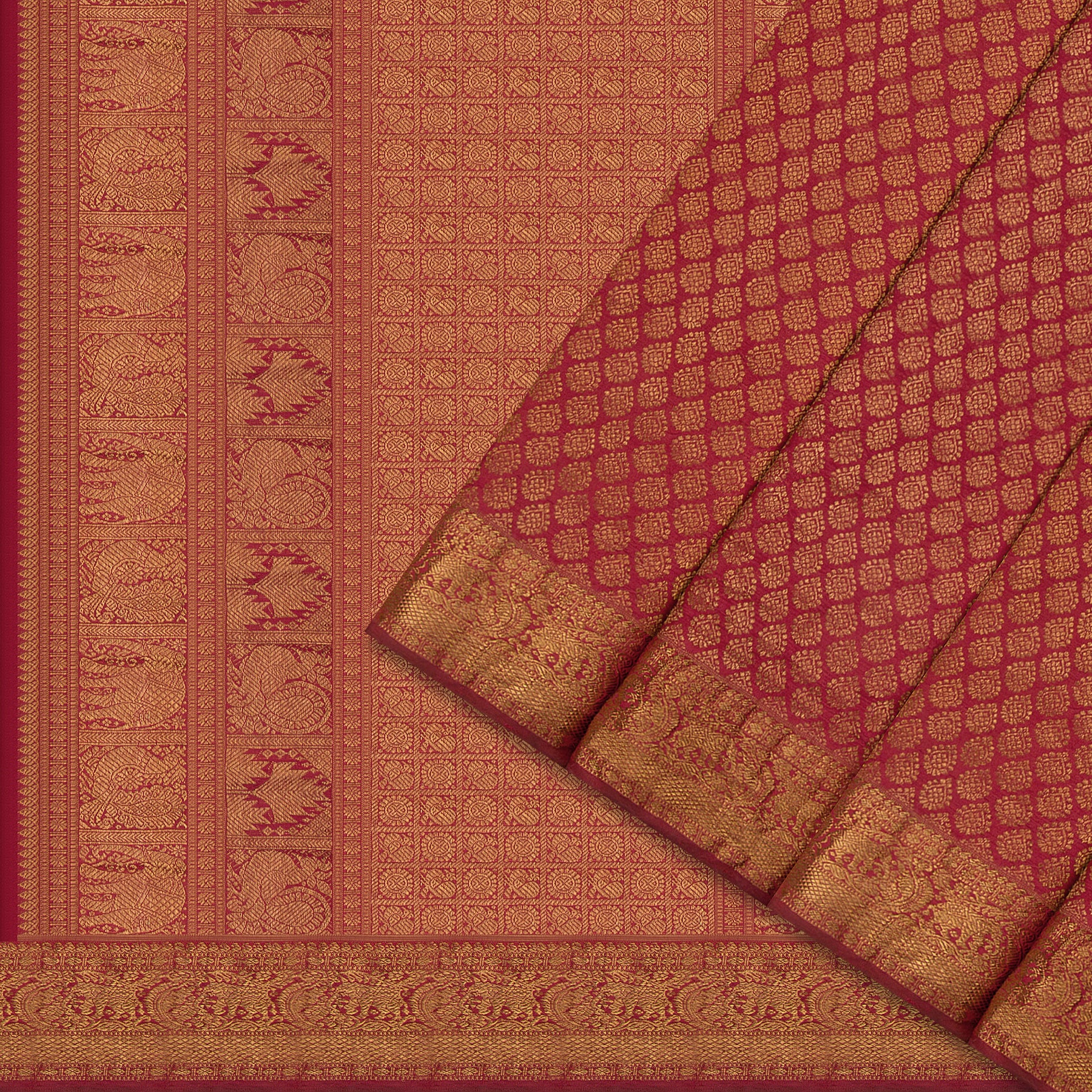 Kanakavalli Kanjivaram Silk Sari 22-110-HS001-10985