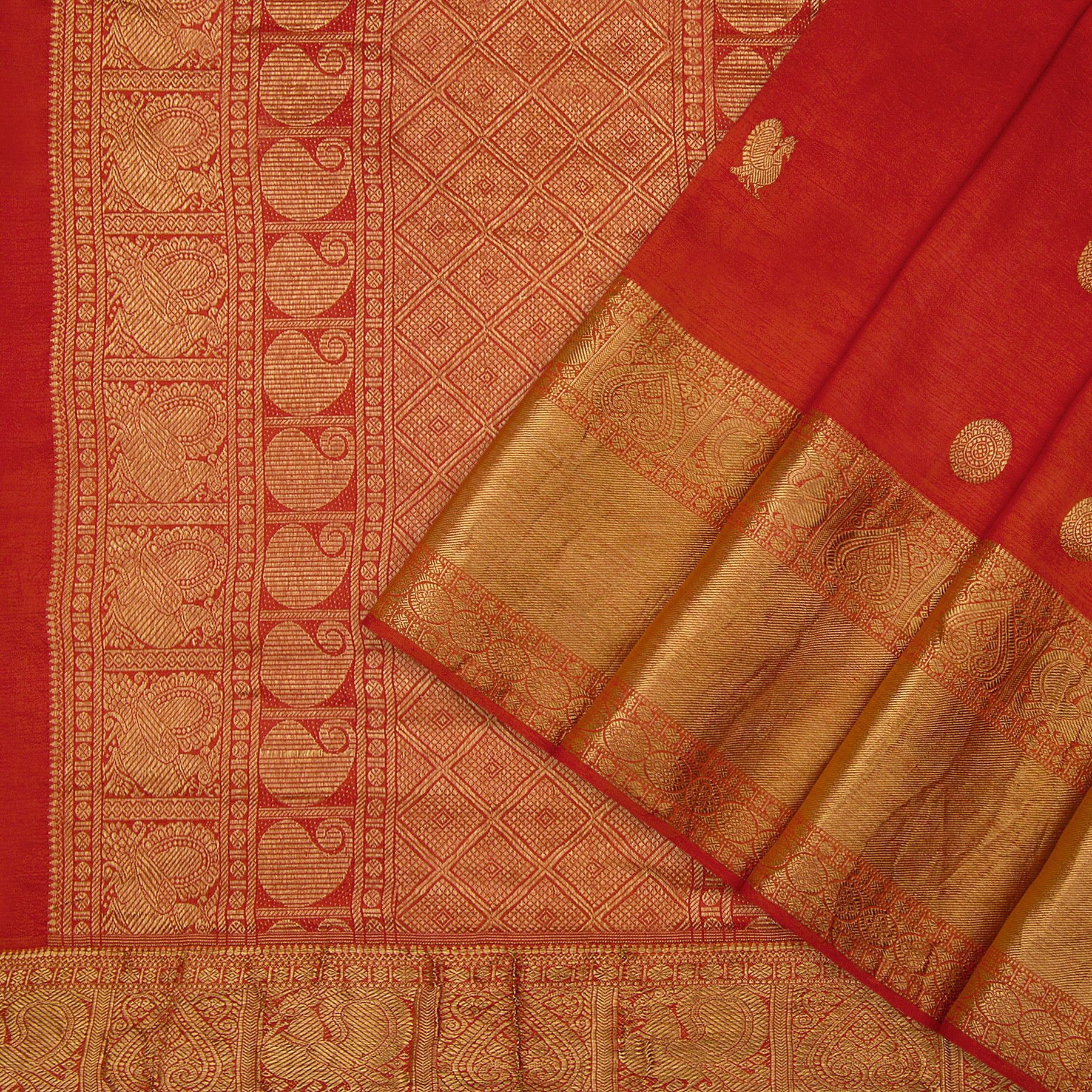 Kanakavalli Kanjivaram Silk Sari 22-110-HS001-11015 - Cover View