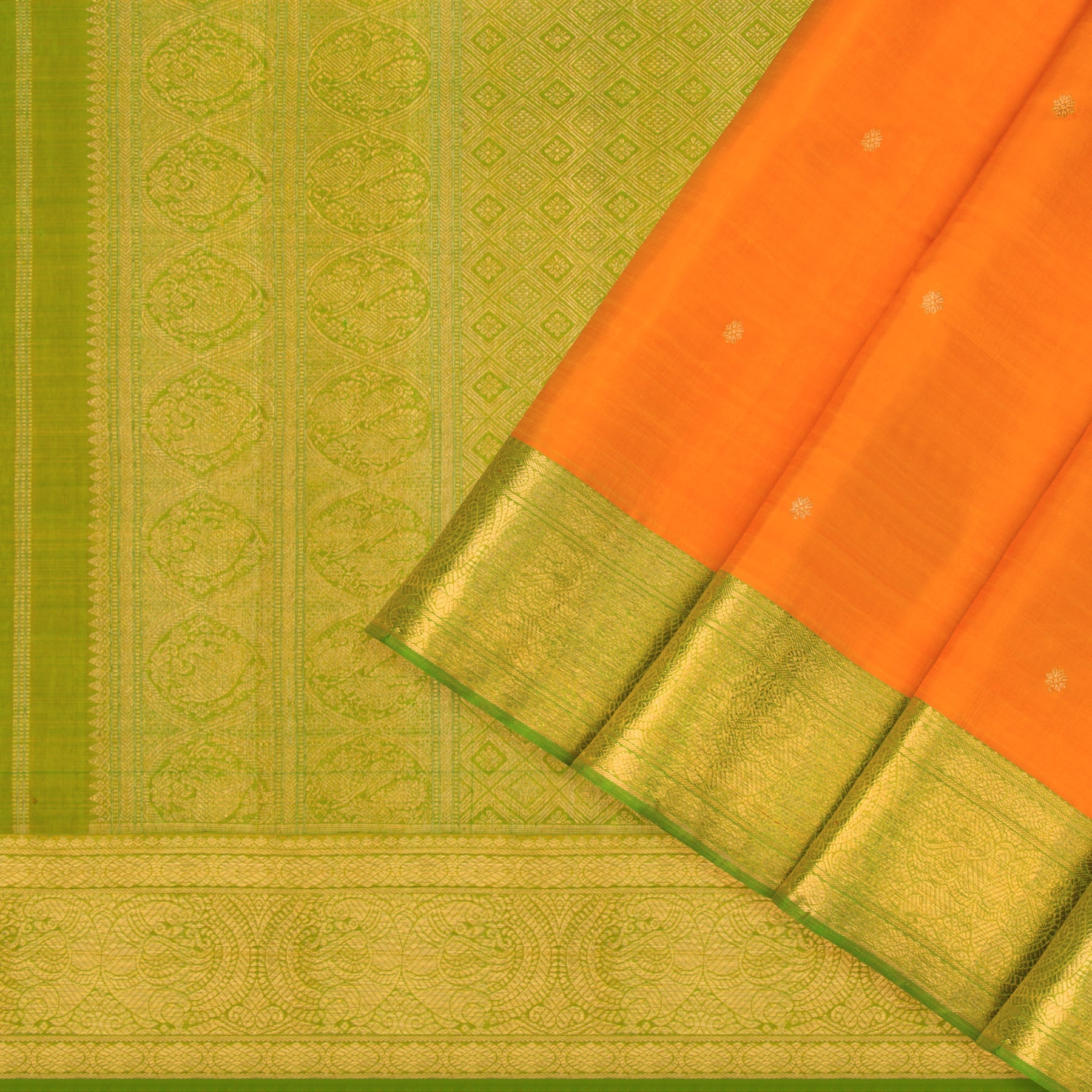 Kanakavalli Kanjivaram Silk Sari 22-110-HS001-11095 - Cover View