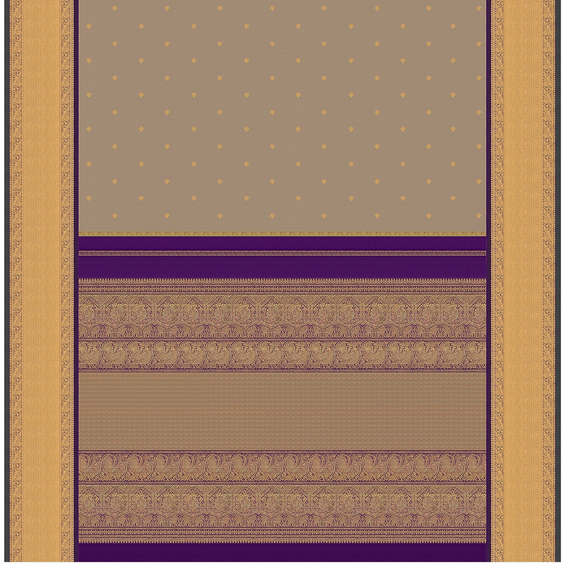 Kanakavalli Kanjivaram Silk Sari 22-110-HS001-12159 - Full View