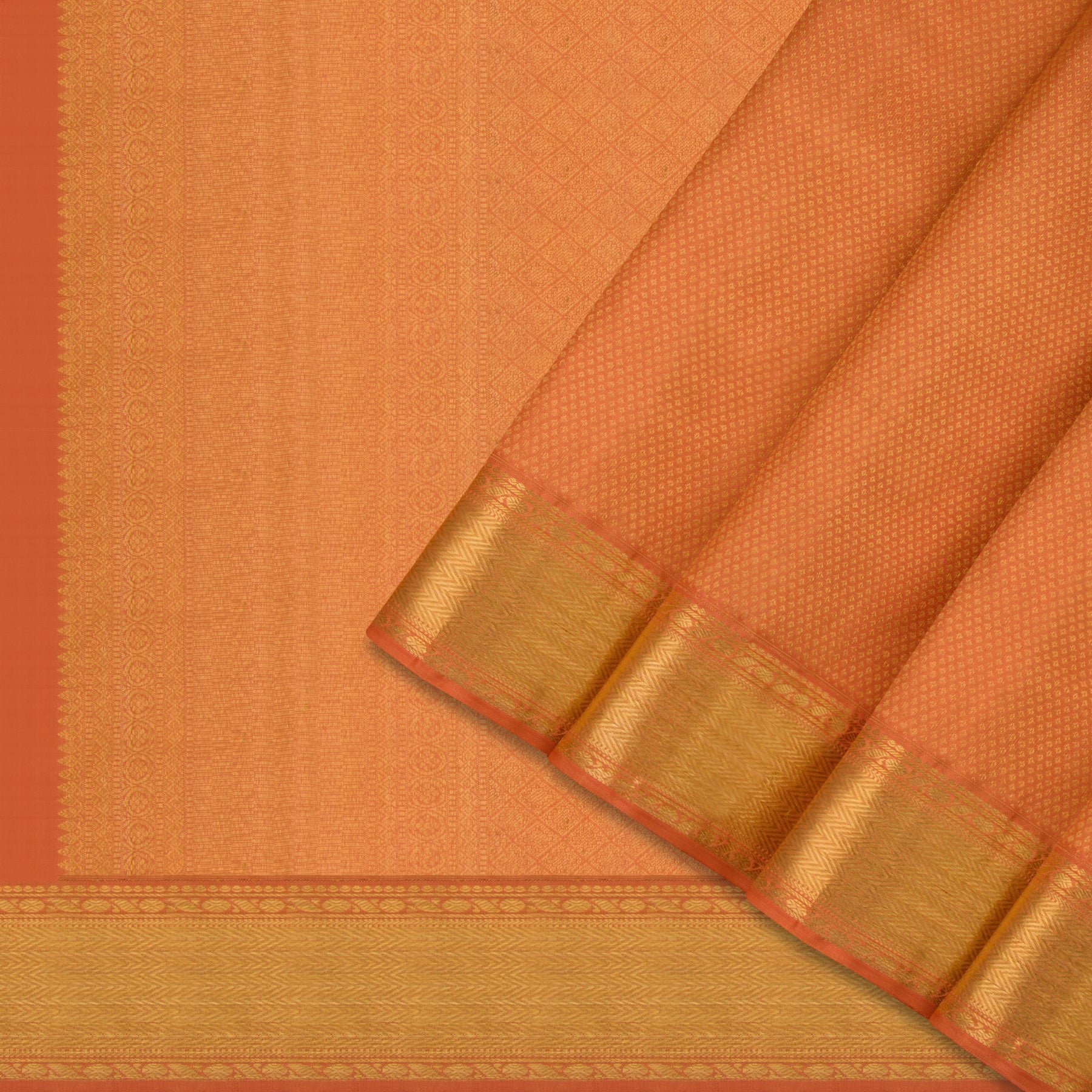 Kanakavalli Kanjivaram Silk Sari 22-110-HS001-12572 - Cover View