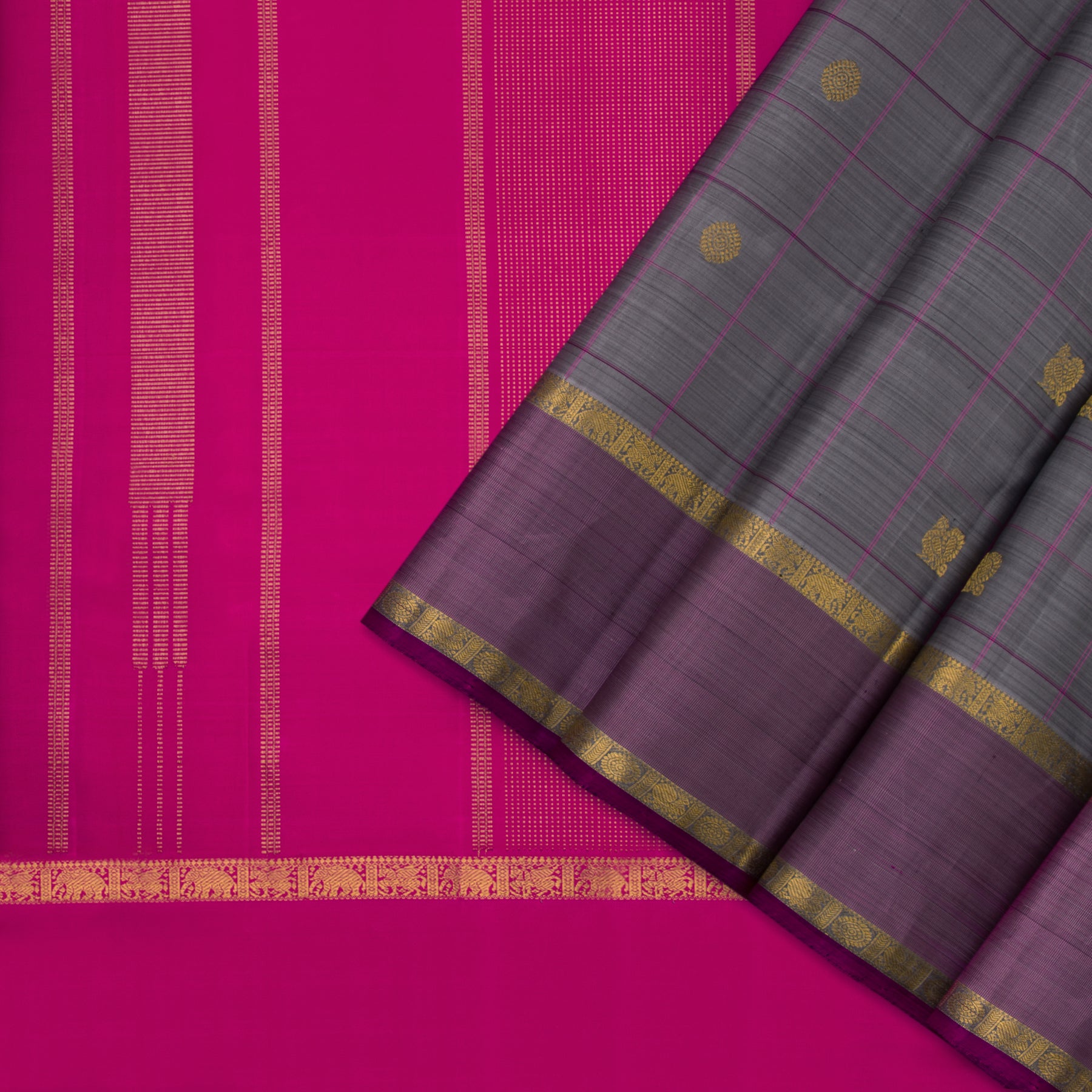 Kanakavalli Kanjivaram Silk Sari 22-110-HS001-12618 - Cover View