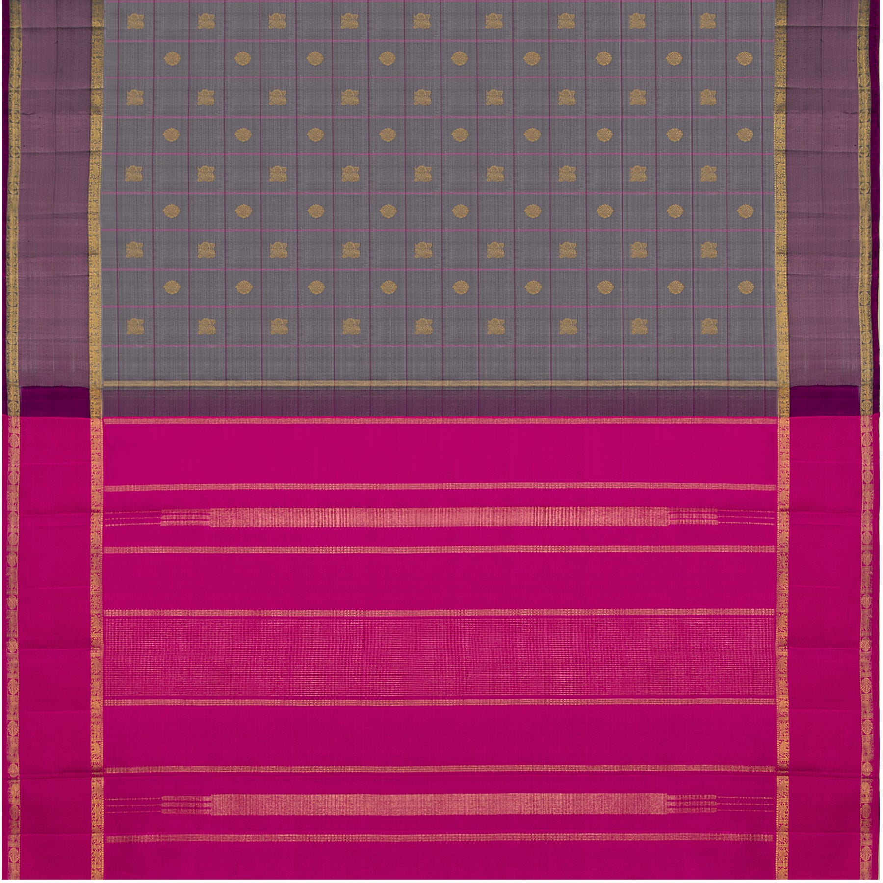 Kanakavalli Kanjivaram Silk Sari 22-110-HS001-12618 - Full View