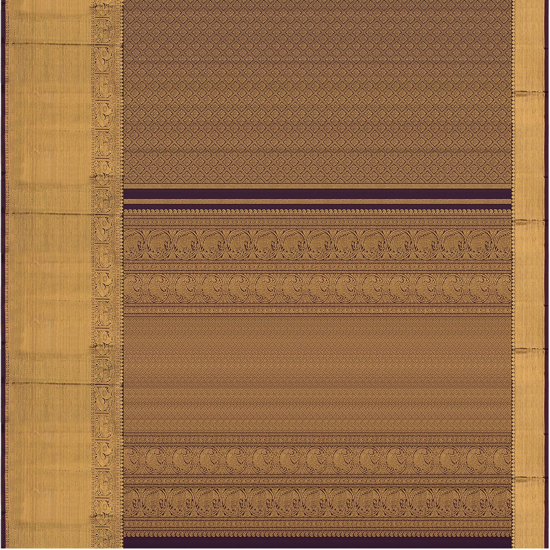 Kanakavalli Kanjivaram Silk Sari 22-110-HS001-13585 - Full View