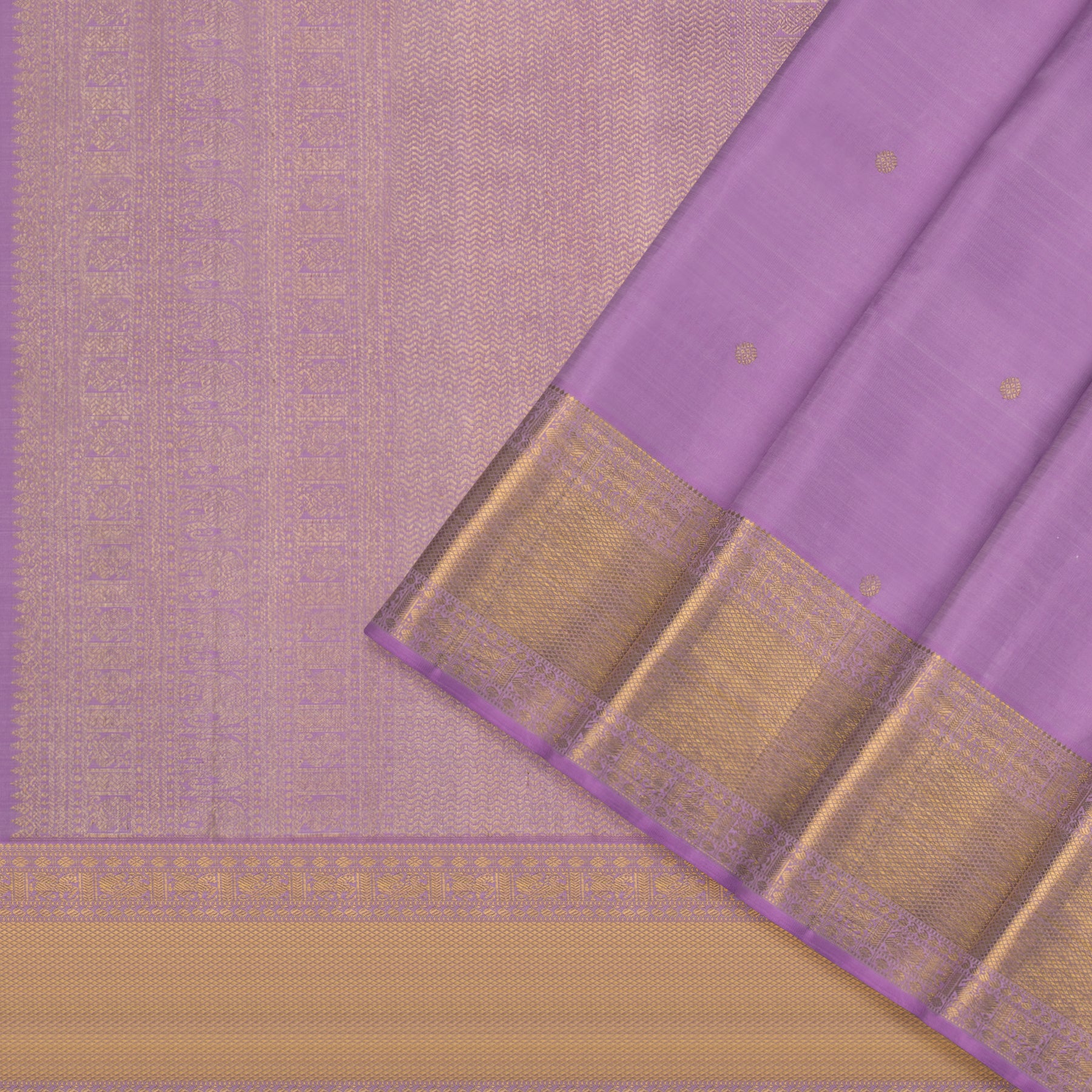Kanakavalli Kanjivaram Silk Sari 22-110-HS001-13589 - Cover View