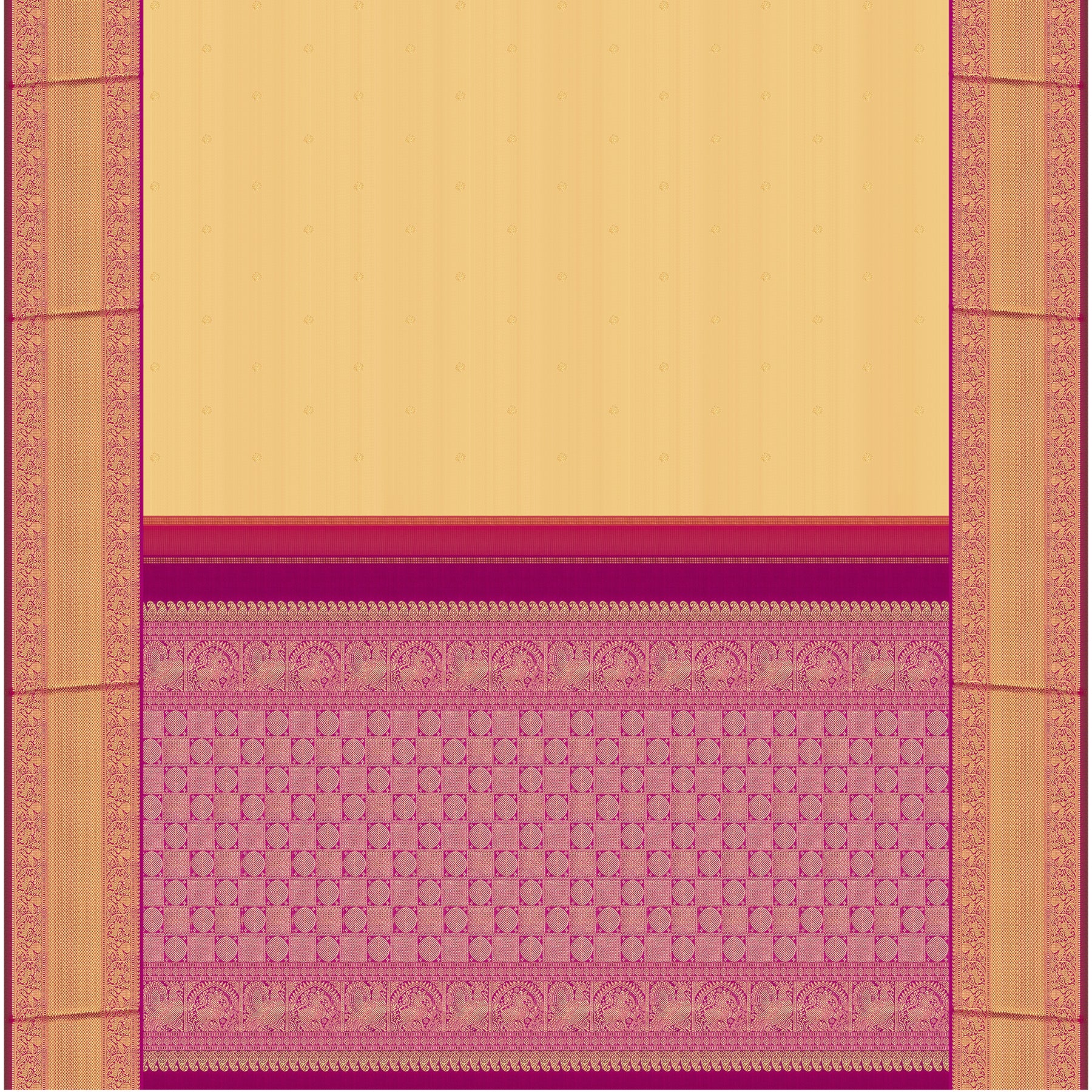 Kanakavalli Kanjivaram Silk Sari 22-110-HS001-13600 - Full View