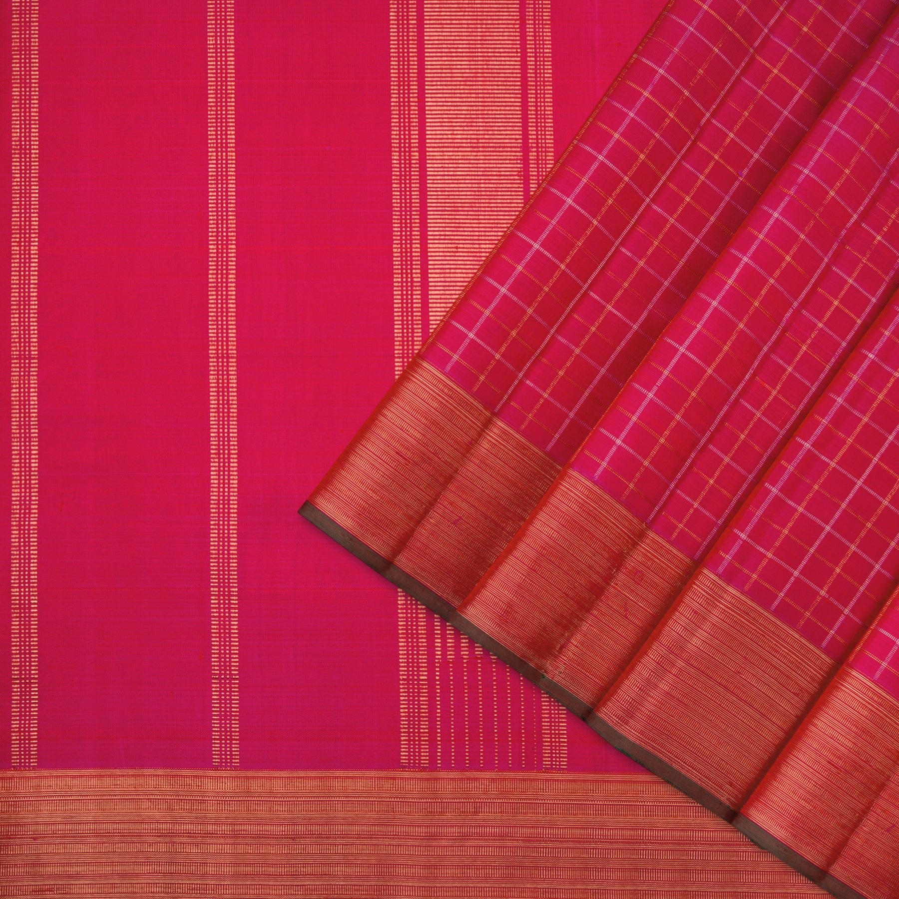 Kanakavalli Kanjivaram Silk Sari 22-110-HS001-13951 - Cover View