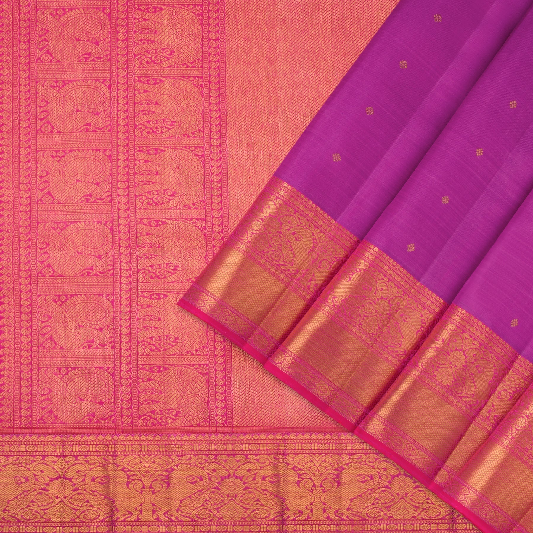 Kanakavalli Kanjivaram Silk Sari 22-110-HS001-14720 - Cover View