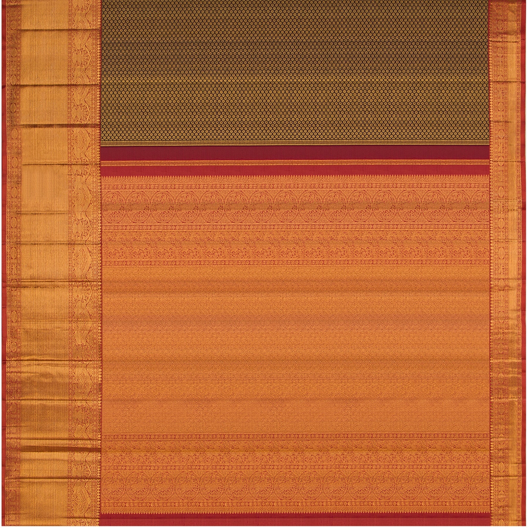 Kanakavalli Kanjivaram Silk Sari 22-110-HS001-14737 - Full View