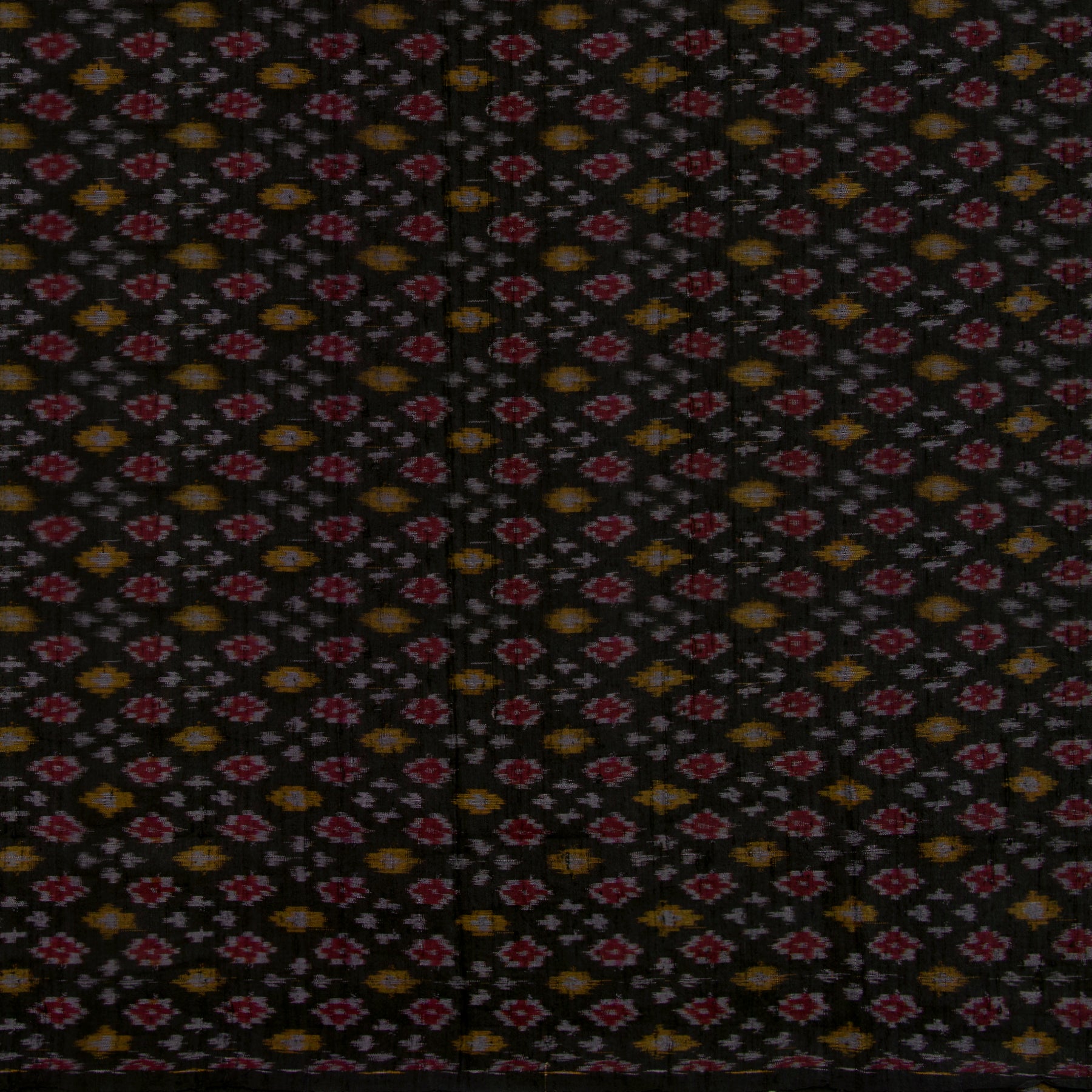 Kanakavalli Ikat Raw Silk Blouse Length 22-140-HB002-14173 - Full View