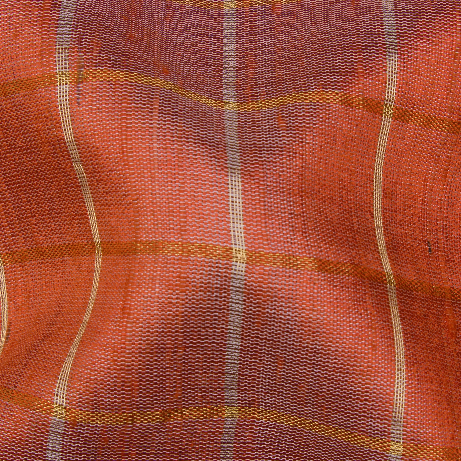 Kanakavalli Kattam - Vari Raw Silk Blouse Length 22-140-HB002-14236 - Fabric View