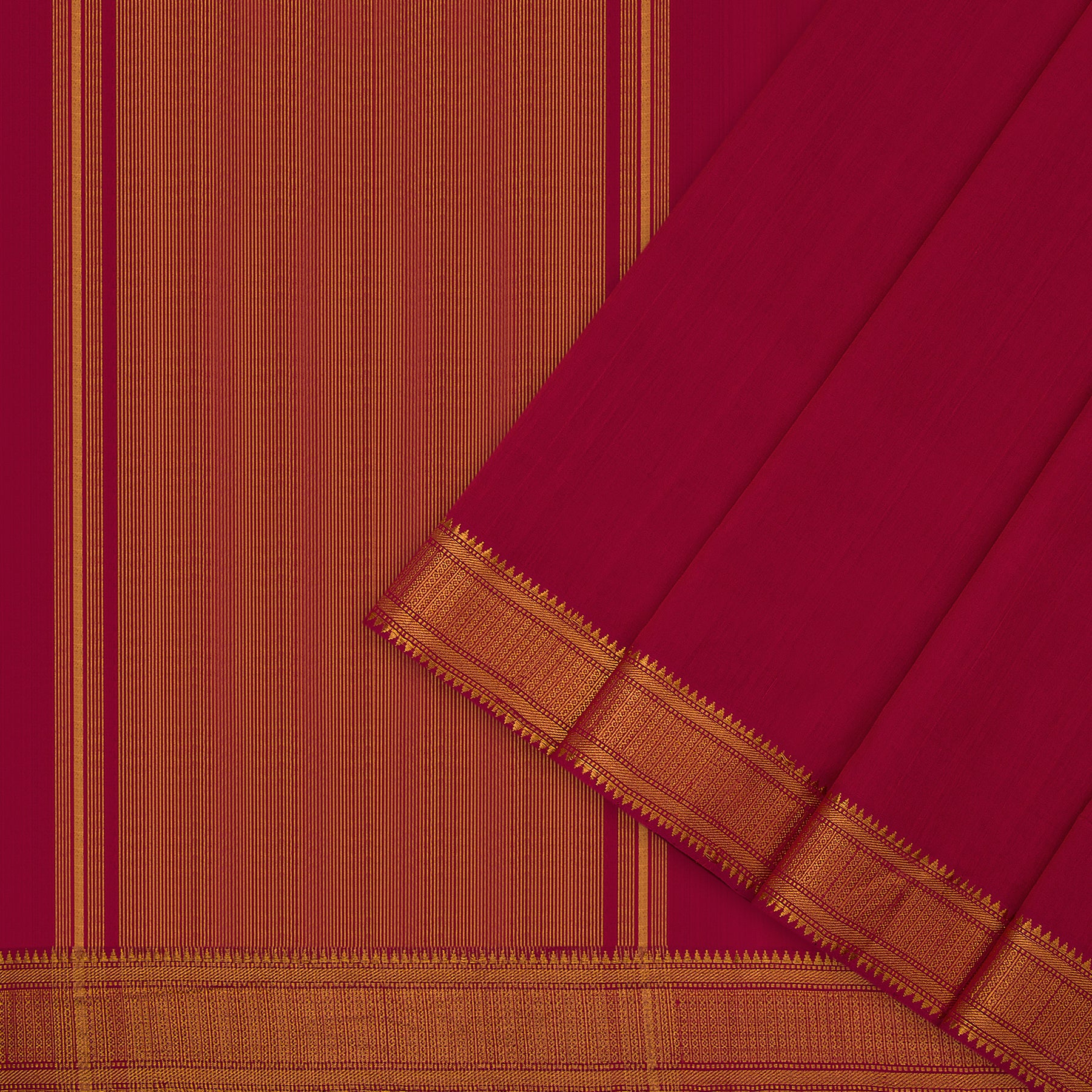 Kanakavalli Mangalgiri Cotton Sari 22-261-HS003-04328 - Cover View