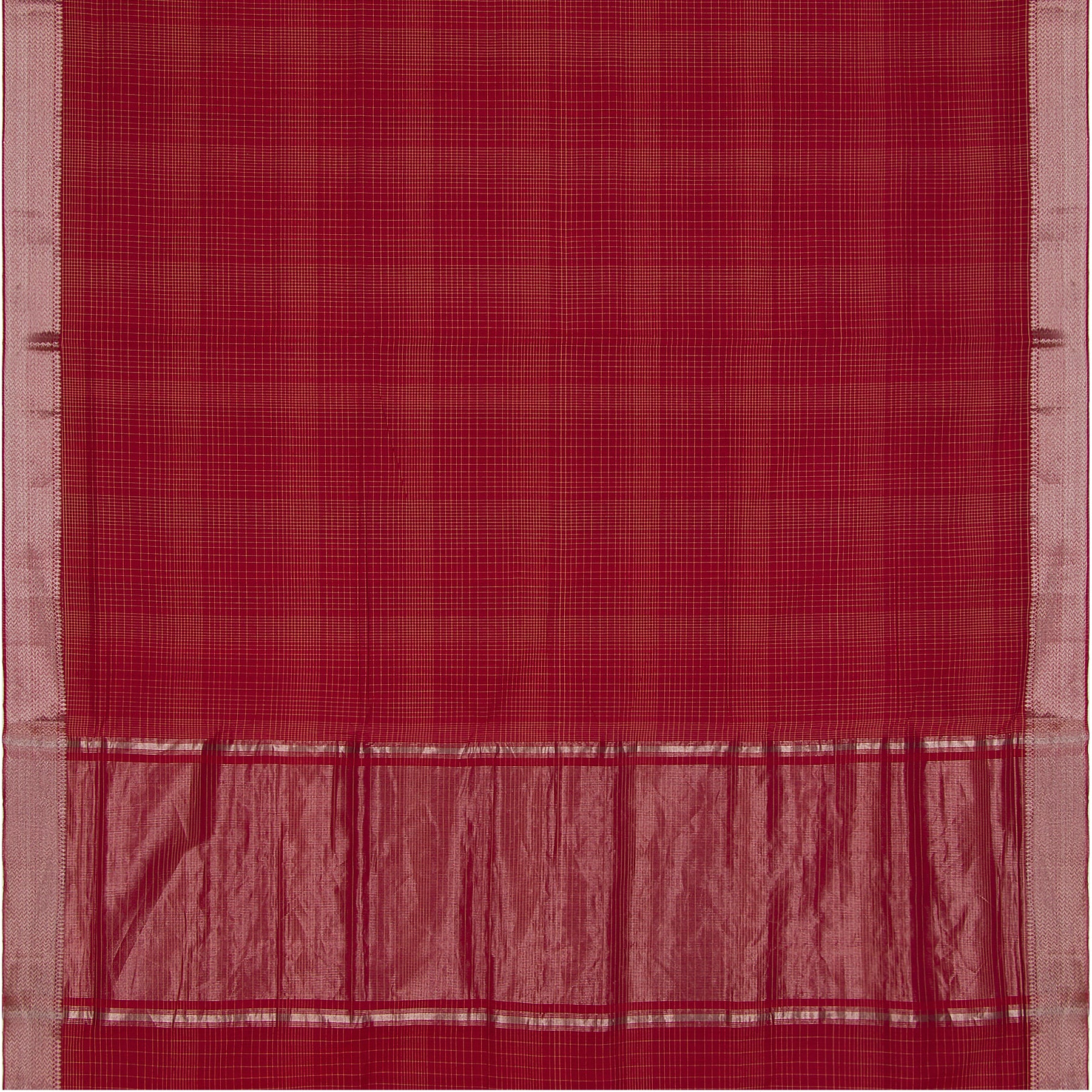 Kanakavalli Mangalgiri Cotton Sari 22-261-HS003-09132 - Full View