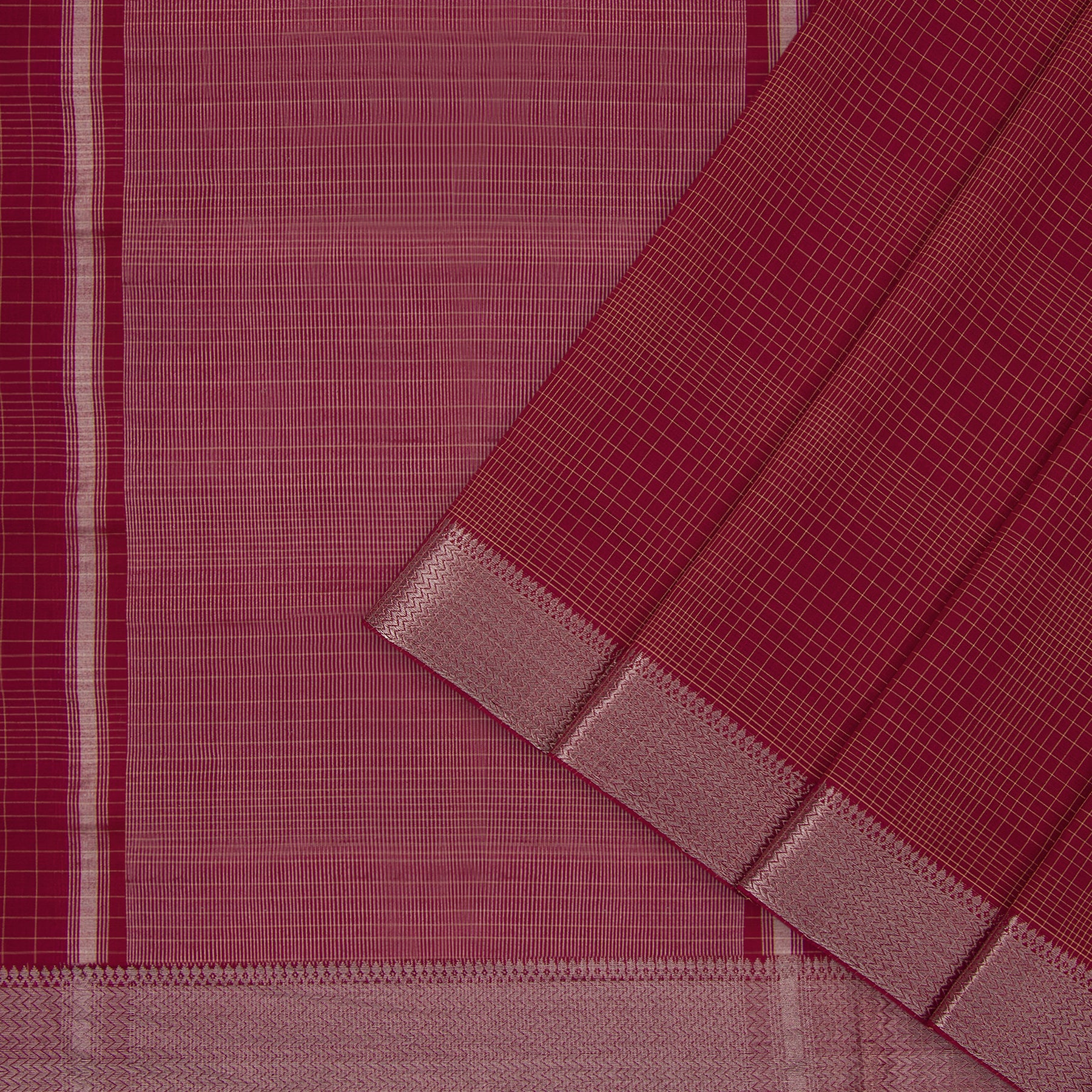 Kanakavalli Mangalgiri Cotton Sari 22-261-HS003-09133 - Cover View