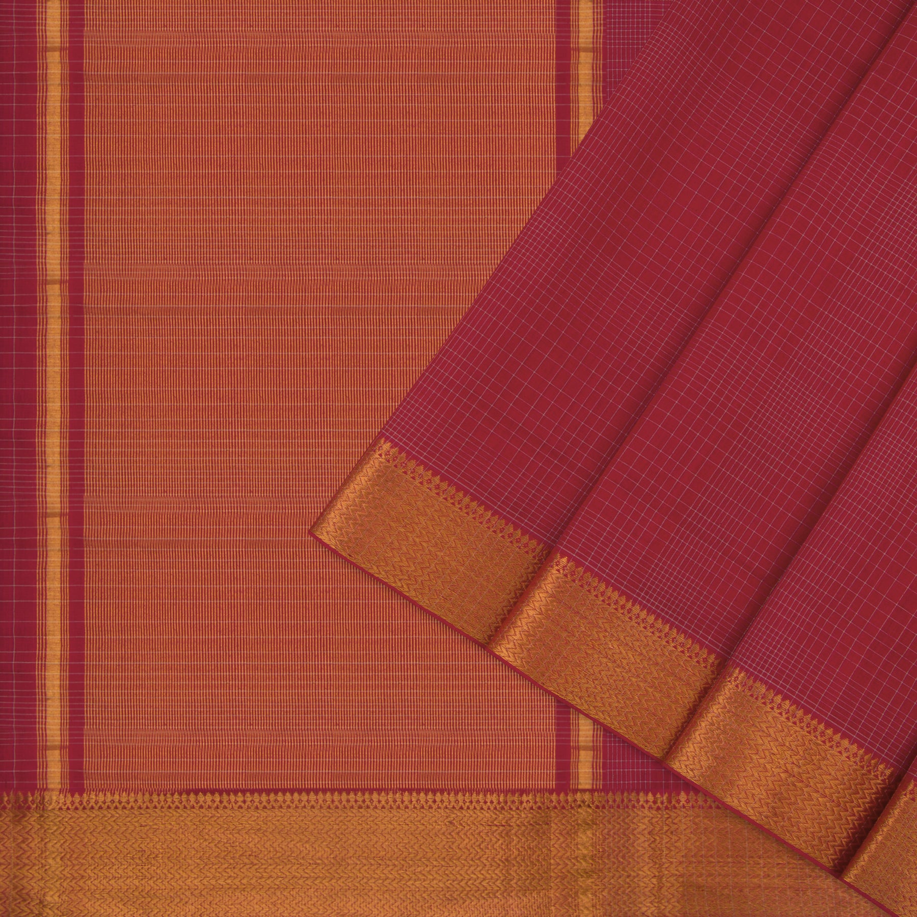 Kanakavalli Mangalgiri Cotton Sari 22-261-HS003-12744 - Cover View