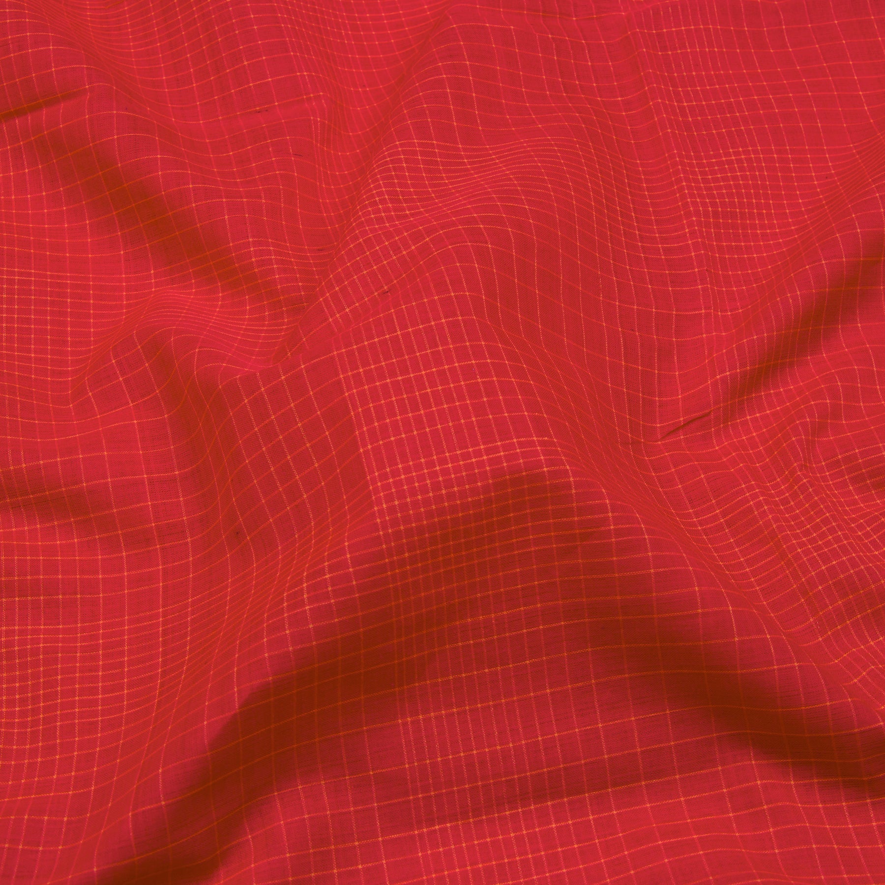 Kanakavalli Mangalgiri Cotton Sari 22-261-HS003-12753 - Fabric View
