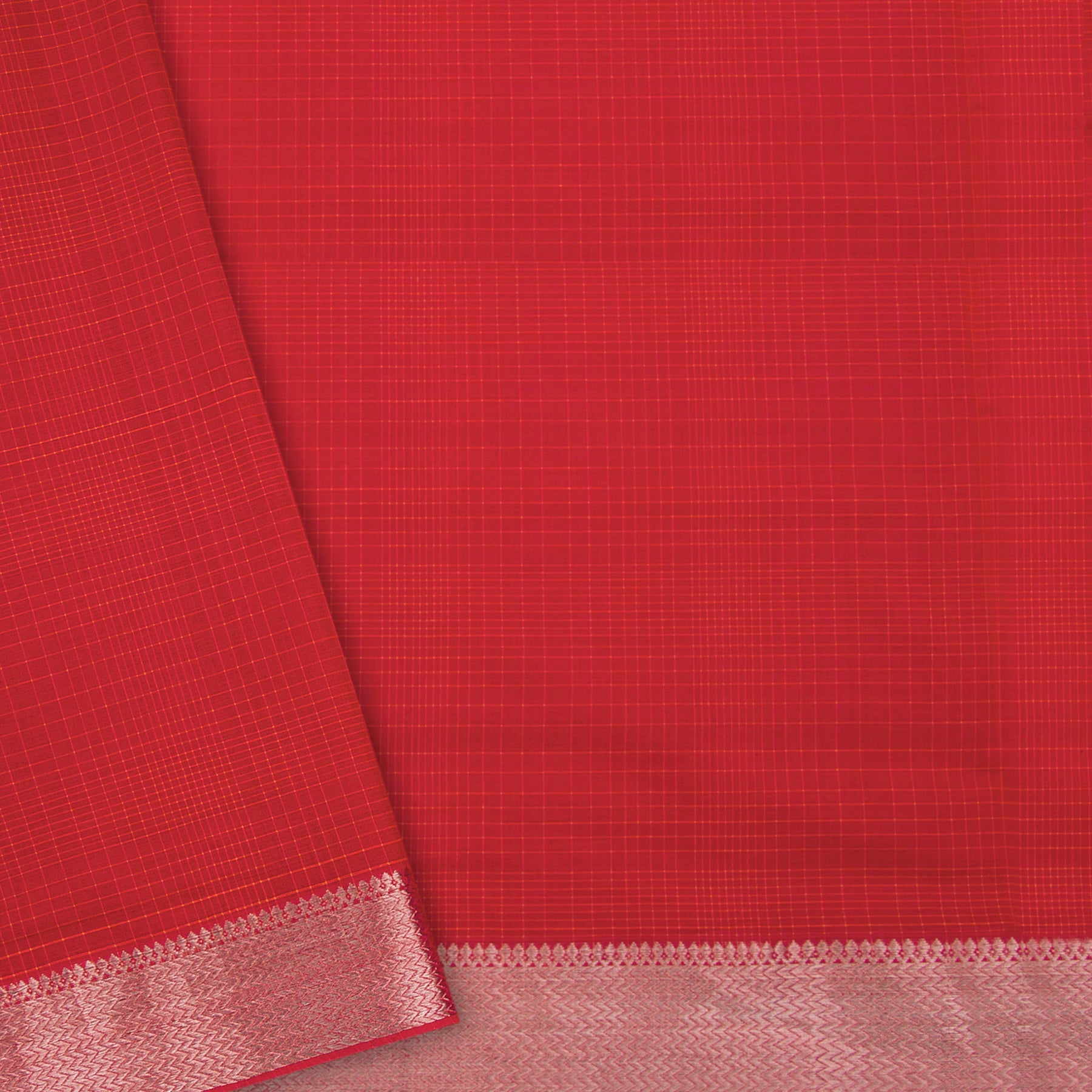 Kanakavalli Mangalgiri Cotton Sari 22-261-HS003-12753 - Blouse View